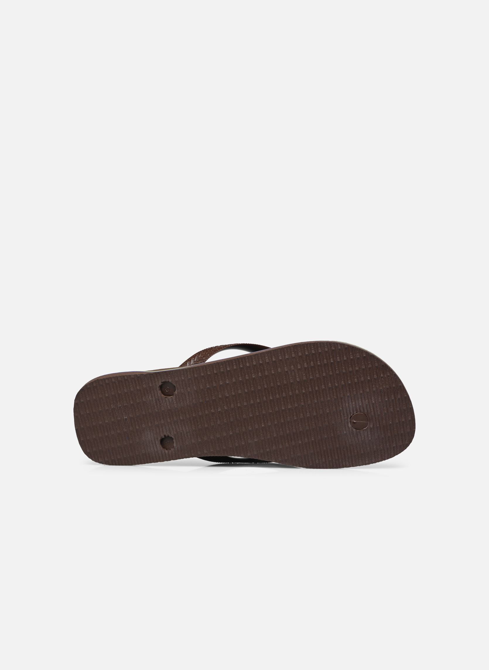 Infradito Brasil Logo M uomo marrone Havaianas Infradito Brasil Logo M uomo marrone Dark Brown/white
