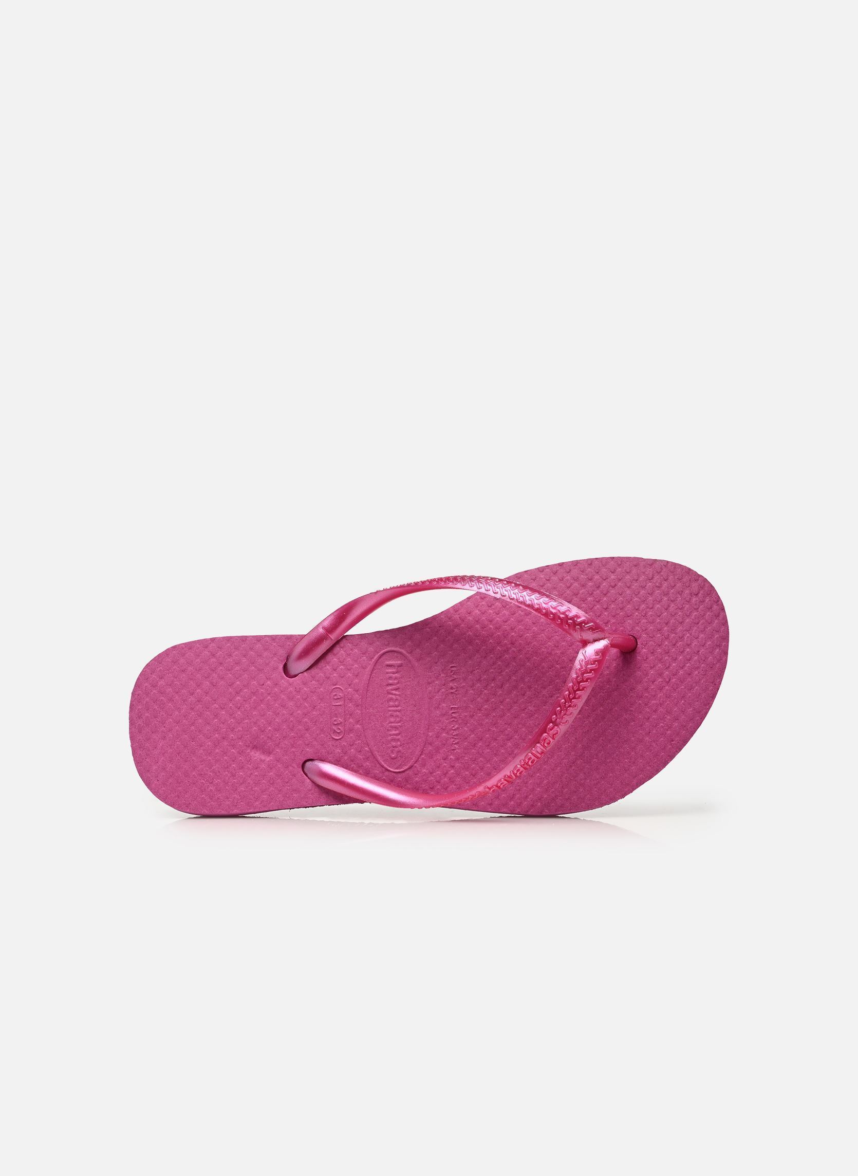 Flip-Flops Kids Slim mädchen rosa Havaianas Flip-Flops Kids Slim mädchen rosa METALLIC PINK GUM