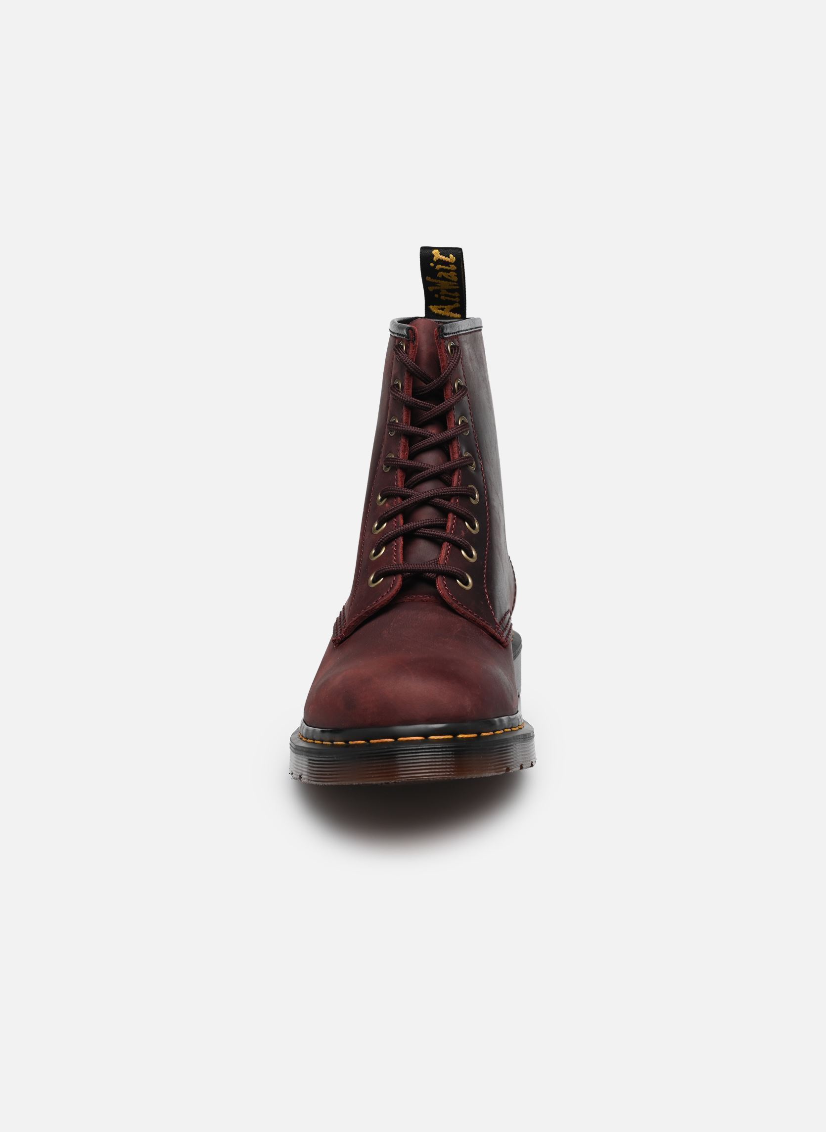 Bottines à lacets 1460 M homme bordeaux Dr. Martens Bottines à lacets 1460 M homme bordeaux CHERRY RED CRAZY HORSE
