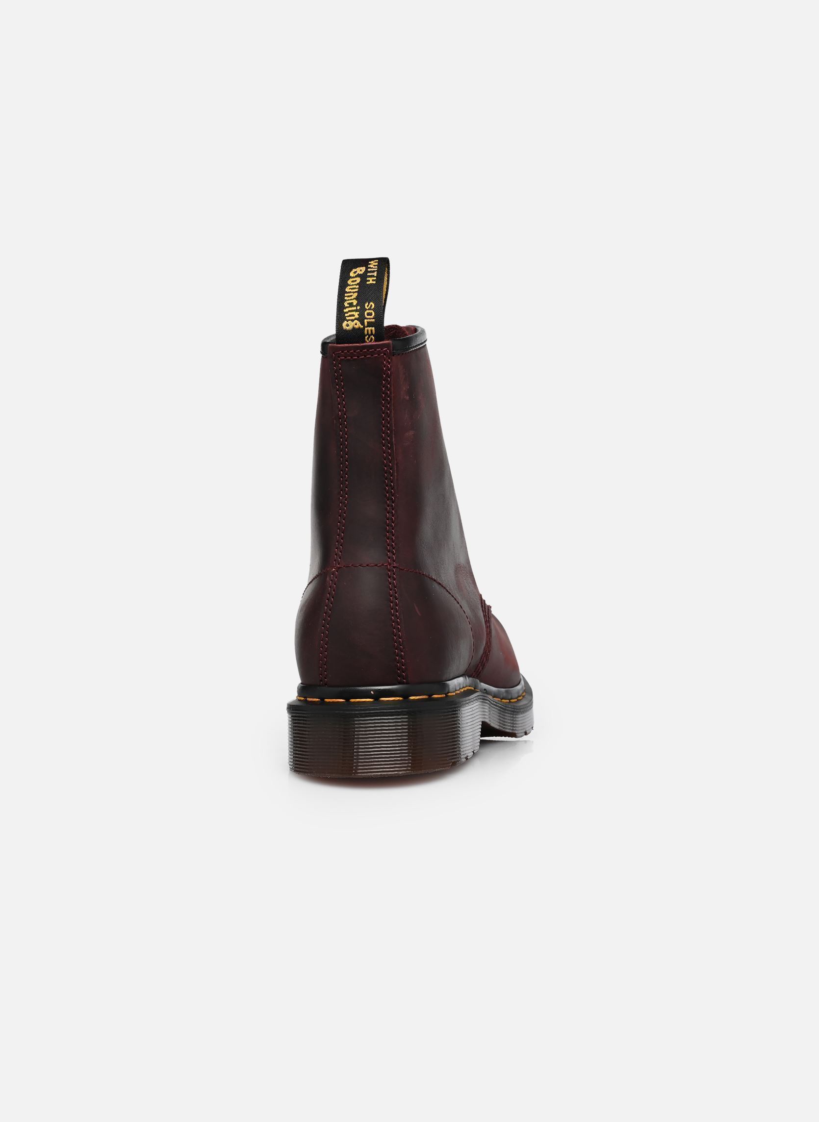 Bottines à lacets 1460 M homme bordeaux Dr. Martens Bottines à lacets 1460 M homme bordeaux CHERRY RED CRAZY HORSE