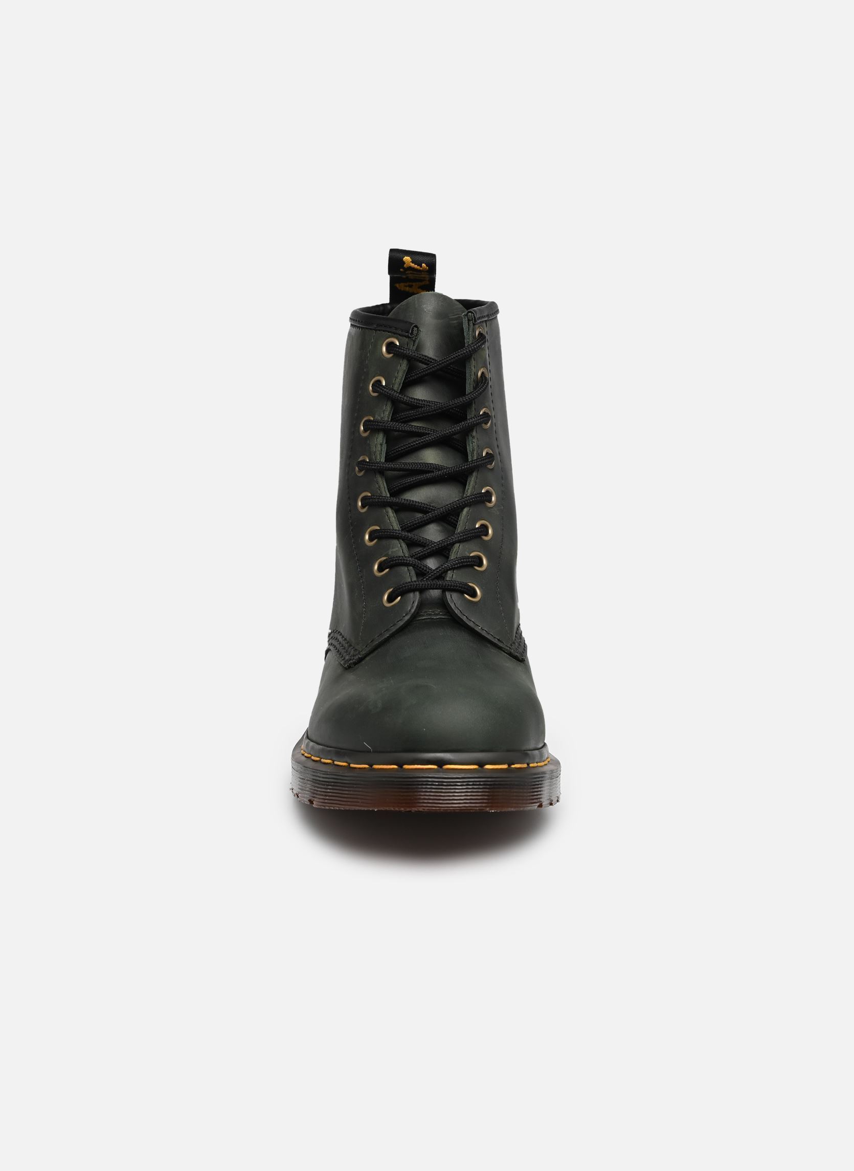 Geschnürte Stiefeletten 1460 herren grün Dr. Martens Geschnürte Stiefeletten 1460 herren grün DMS GREEN CRAZY HORSE
