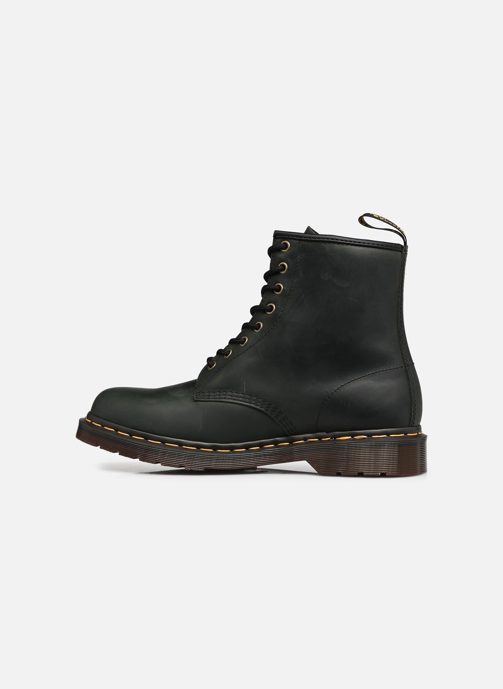 Geschnürte Stiefeletten 1460 herren grün Dr. Martens Geschnürte Stiefeletten 1460 herren grün DMS GREEN CRAZY HORSE
