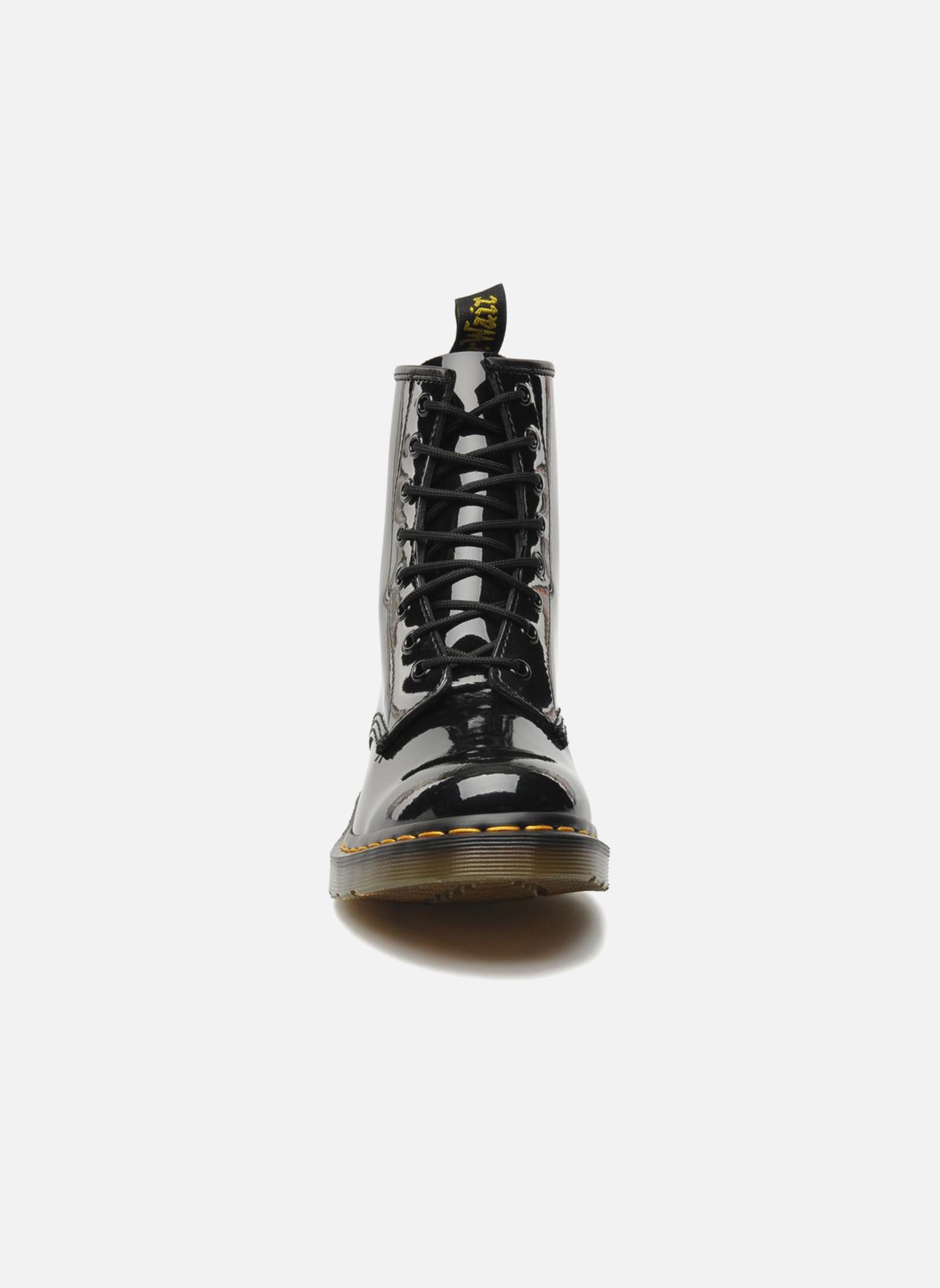 Geschnürte Stiefeletten 1460 damen schwarz Dr. Martens Geschnürte Stiefeletten 1460 damen schwarz BLACK PATENT LAMPER