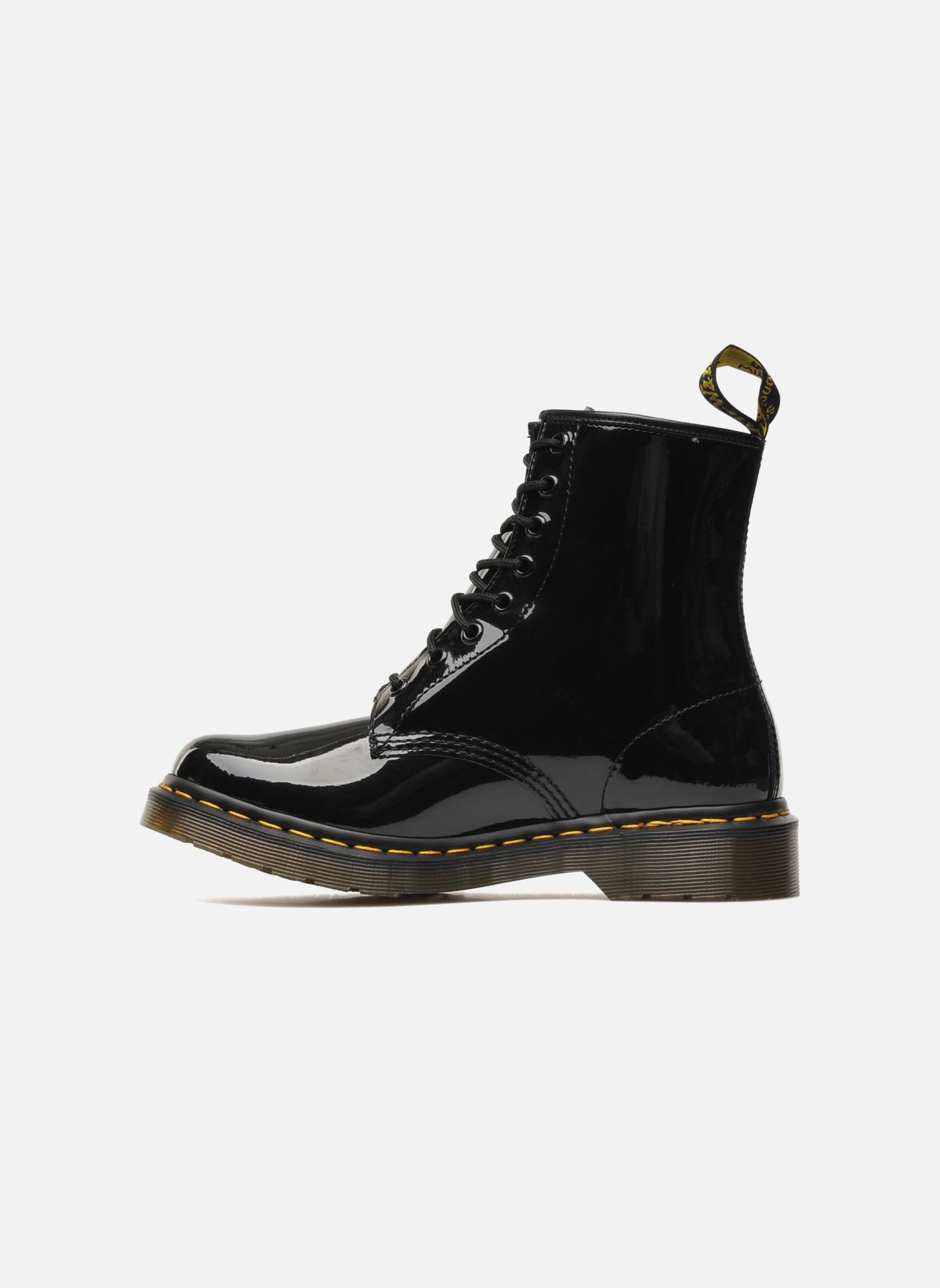 Geschnürte Stiefeletten 1460 damen schwarz Dr. Martens Geschnürte Stiefeletten 1460 damen schwarz BLACK PATENT LAMPER