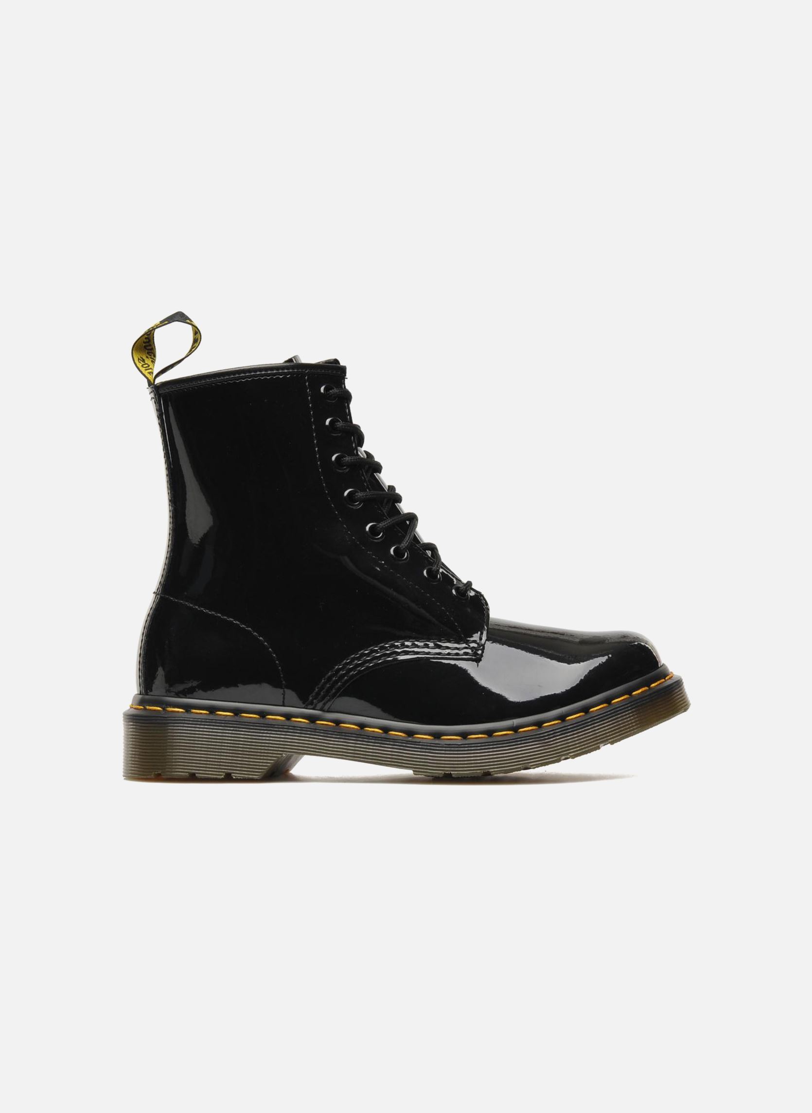 Geschnürte Stiefeletten 1460 damen schwarz Dr. Martens Geschnürte Stiefeletten 1460 damen schwarz BLACK PATENT LAMPER