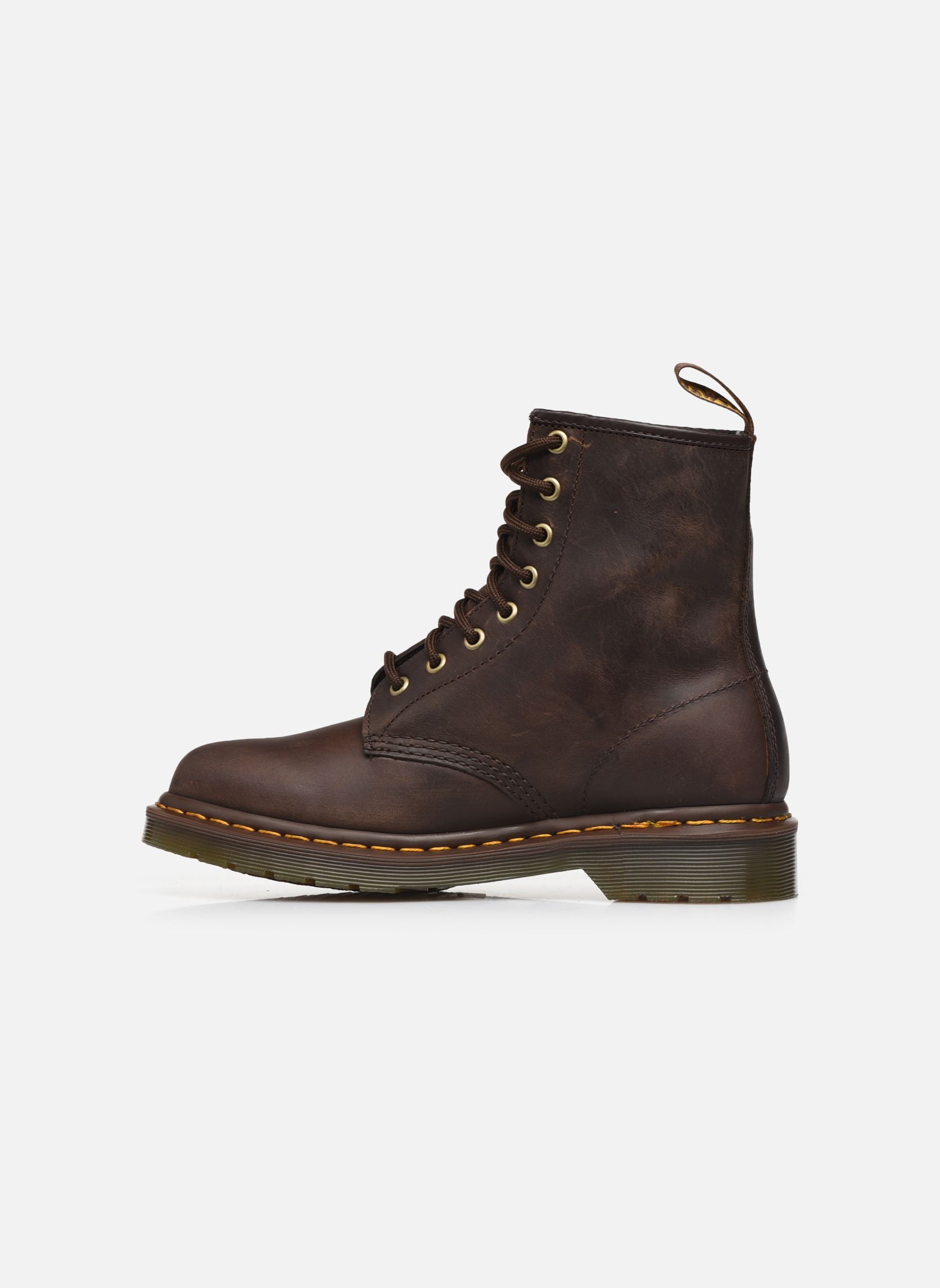 Bottines à lacets 1460 marron Dr. Martens Bottines à lacets 1460 marron DARK BROWN CRAZY HORSE