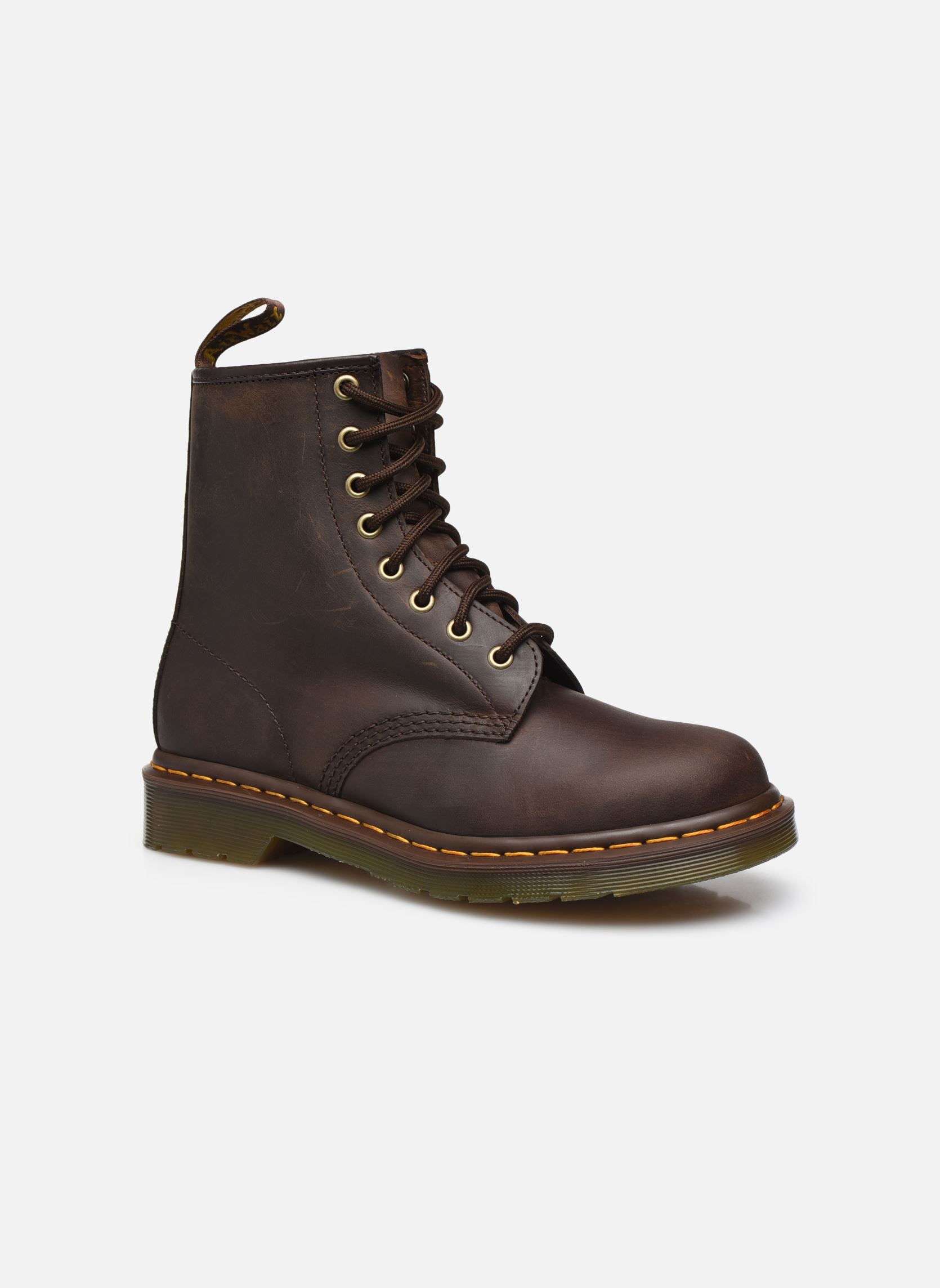Bottines à lacets 1460 marron Dr. Martens Bottines à lacets 1460 marron DARK BROWN CRAZY HORSE