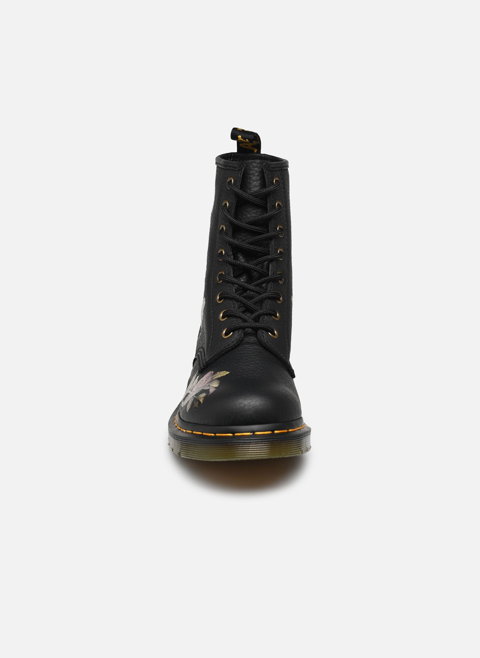 Bottines à lacets 1460 femme noir Dr. Martens Bottines à lacets 1460 femme noir BLACK DECAYED ROSES CLASSIC TU