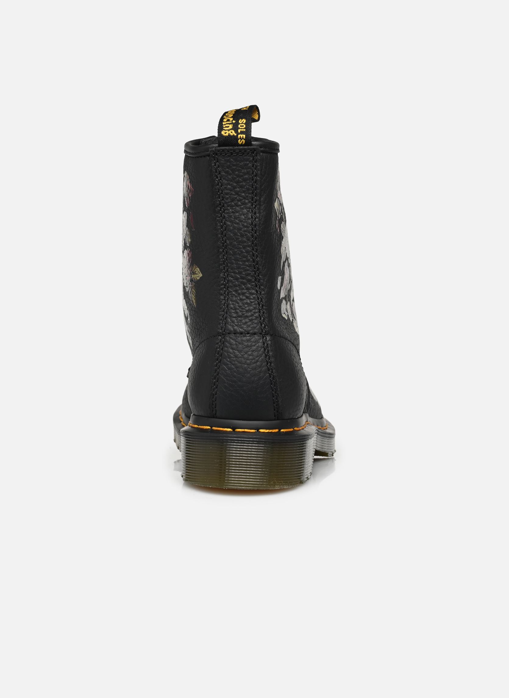Bottines à lacets 1460 femme noir Dr. Martens Bottines à lacets 1460 femme noir BLACK DECAYED ROSES CLASSIC TU