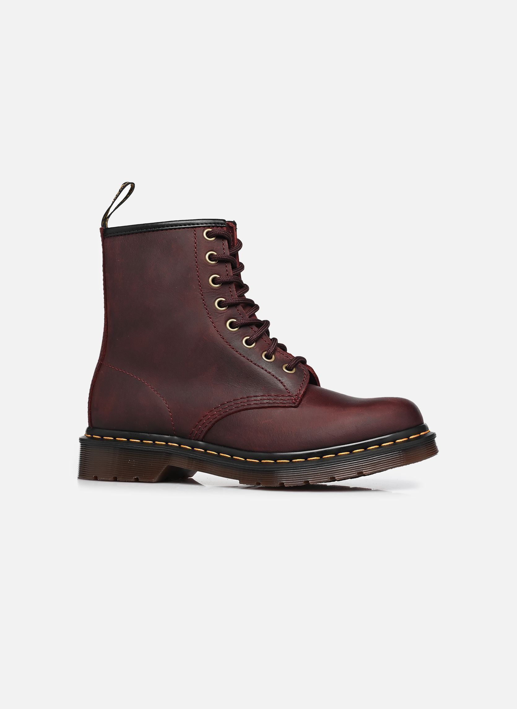 Bottines à lacets 1460 bordeaux Dr. Martens Bottines à lacets 1460 bordeaux CHERRY RED CRAZY HORSE