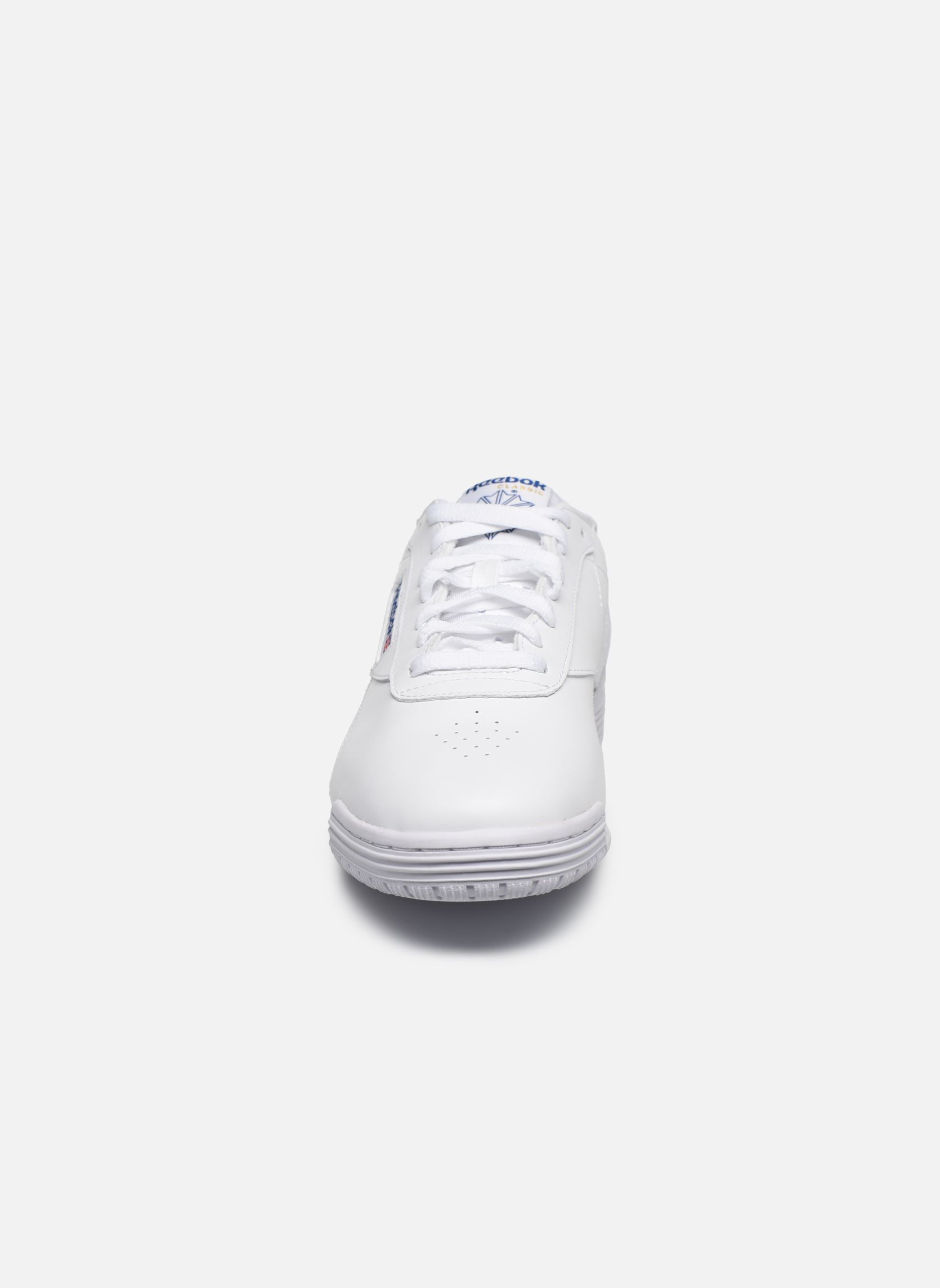 Baskets basses Exofit Lo Clean Logo Int homme blanc Reebok Baskets basses Exofit Lo Clean Logo Int homme blanc INT-WHITEROYAL BLUEROYAL BLUE
