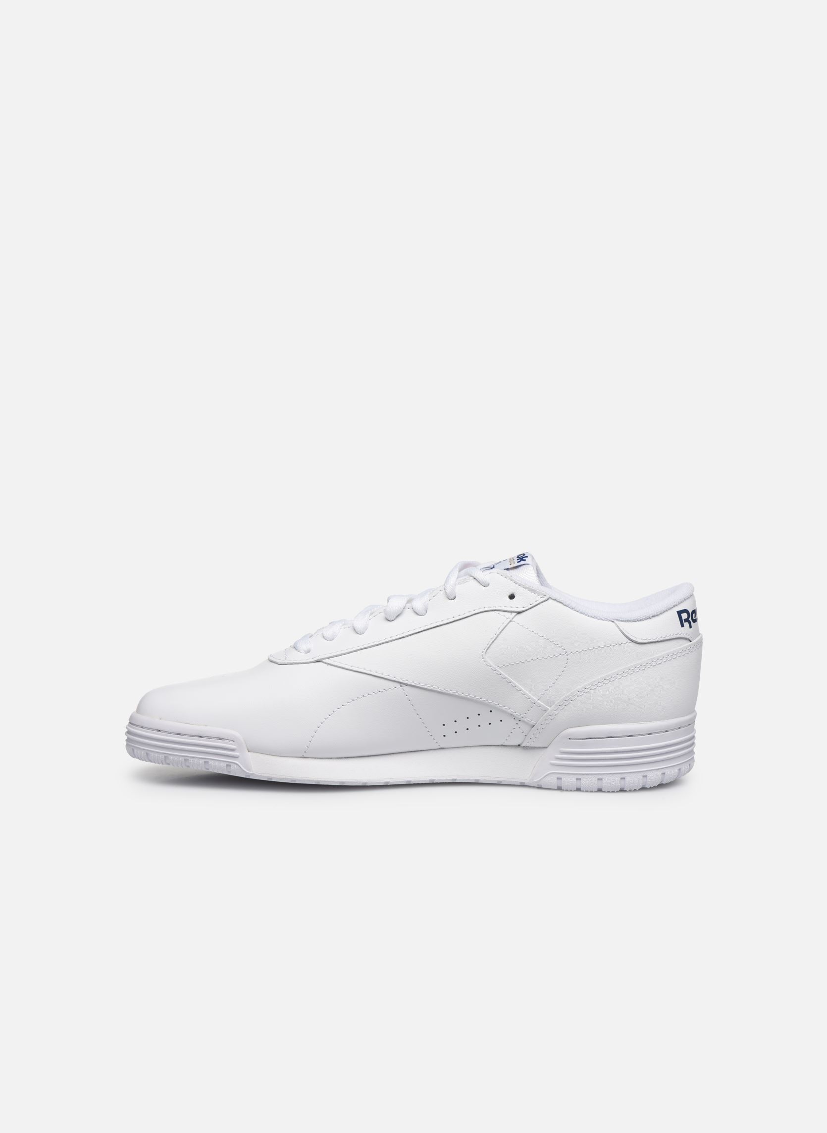 Baskets basses Exofit Lo Clean Logo Int homme blanc Reebok Baskets basses Exofit Lo Clean Logo Int homme blanc INT-WHITEROYAL BLUEROYAL BLUE