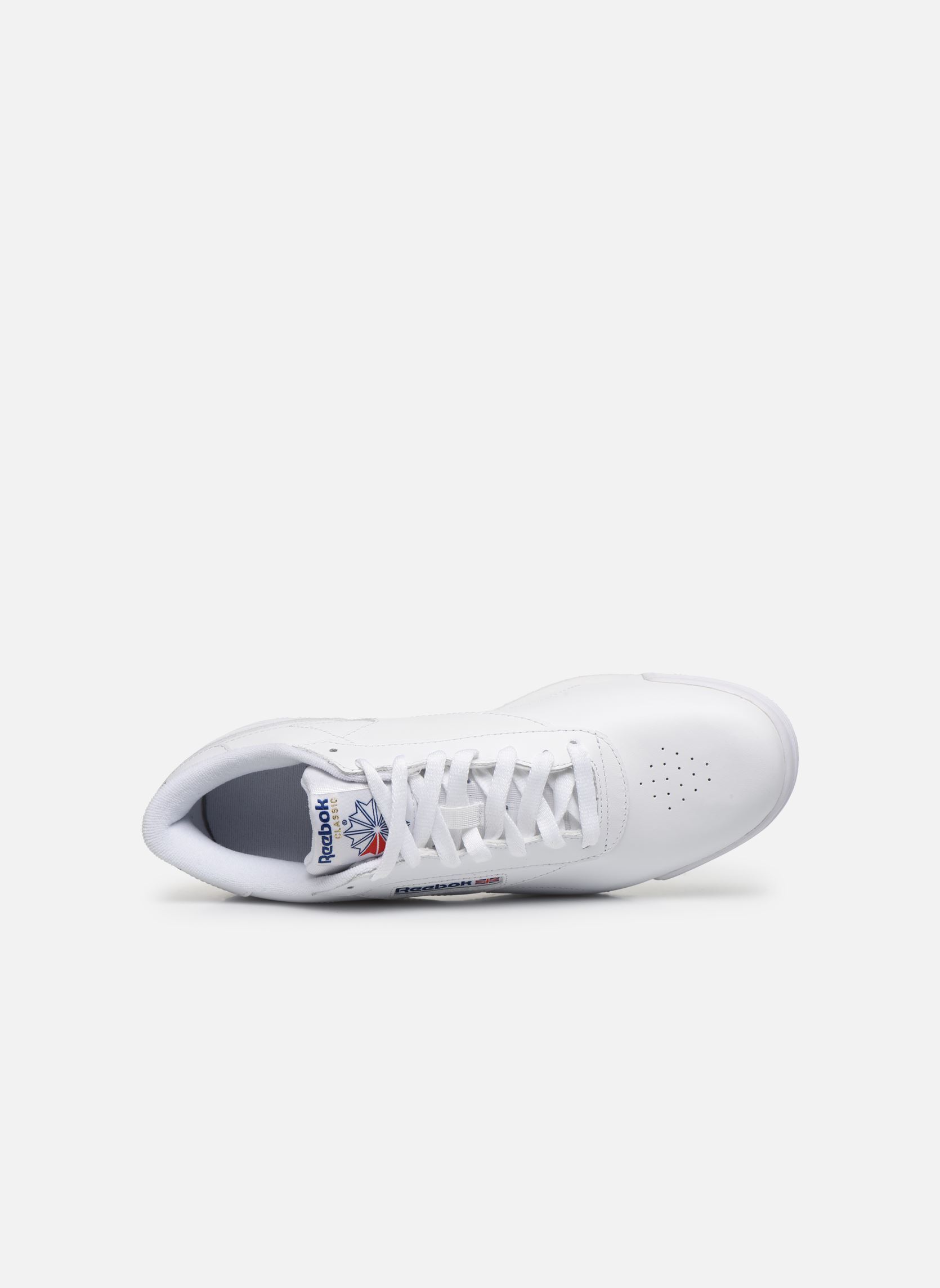 Baskets basses Exofit Lo Clean Logo Int homme blanc Reebok Baskets basses Exofit Lo Clean Logo Int homme blanc INT-WHITEROYAL BLUEROYAL BLUE