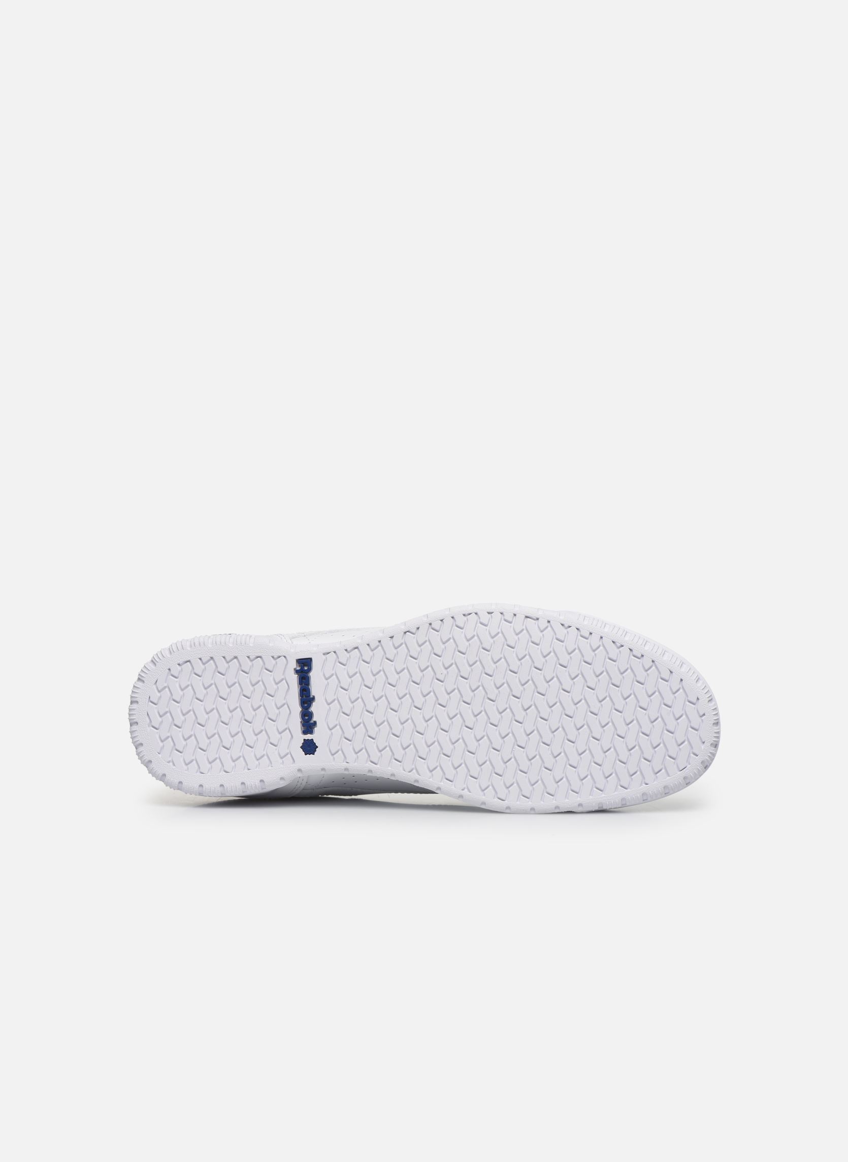 Baskets basses Exofit Lo Clean Logo Int homme blanc Reebok Baskets basses Exofit Lo Clean Logo Int homme blanc INT-WHITEROYAL BLUEROYAL BLUE