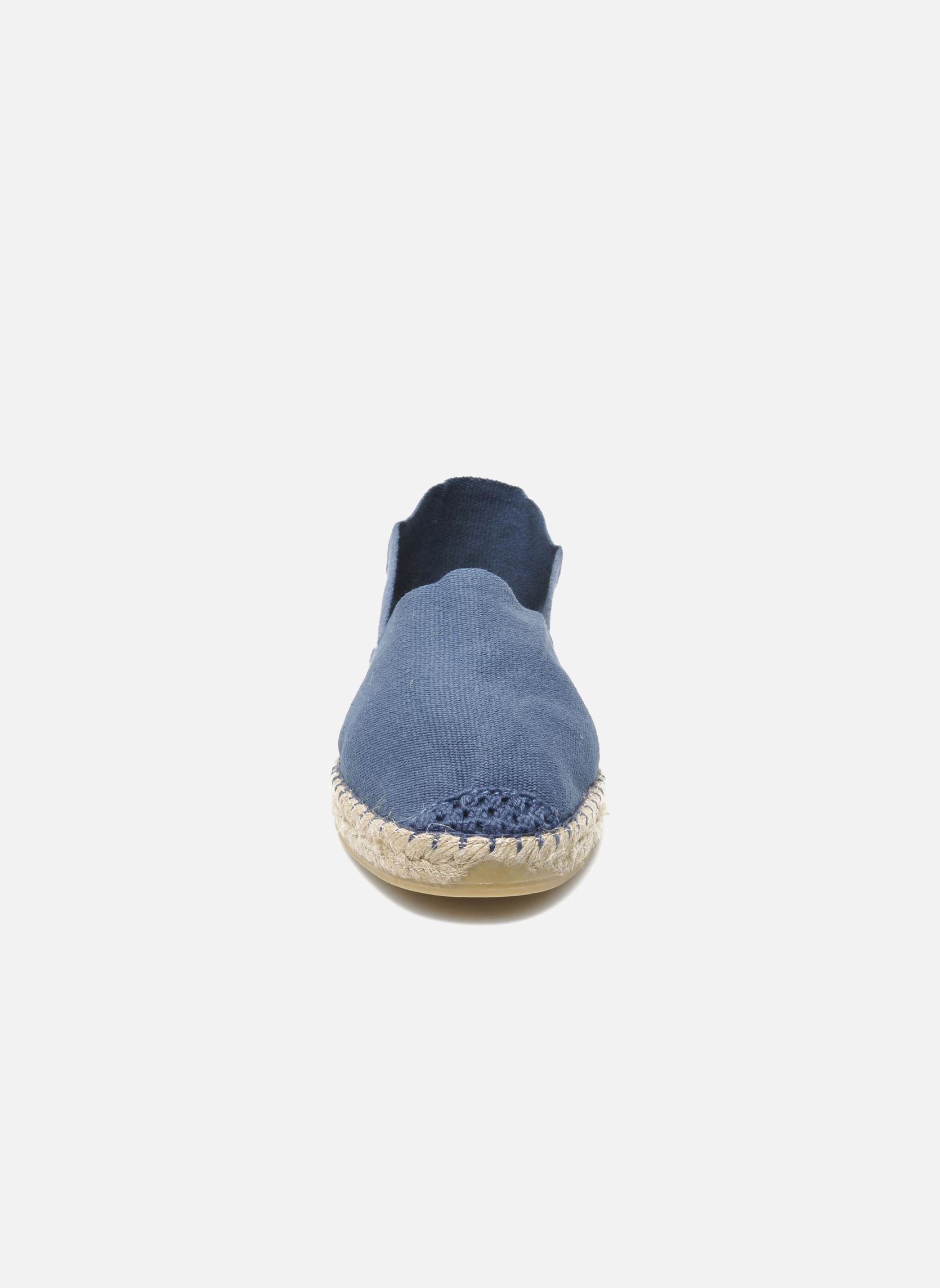 Flache Espadrilles Sabline F damen blau La maison de l'espadrille Flache Espadrilles Sabline F damen blau IRIS