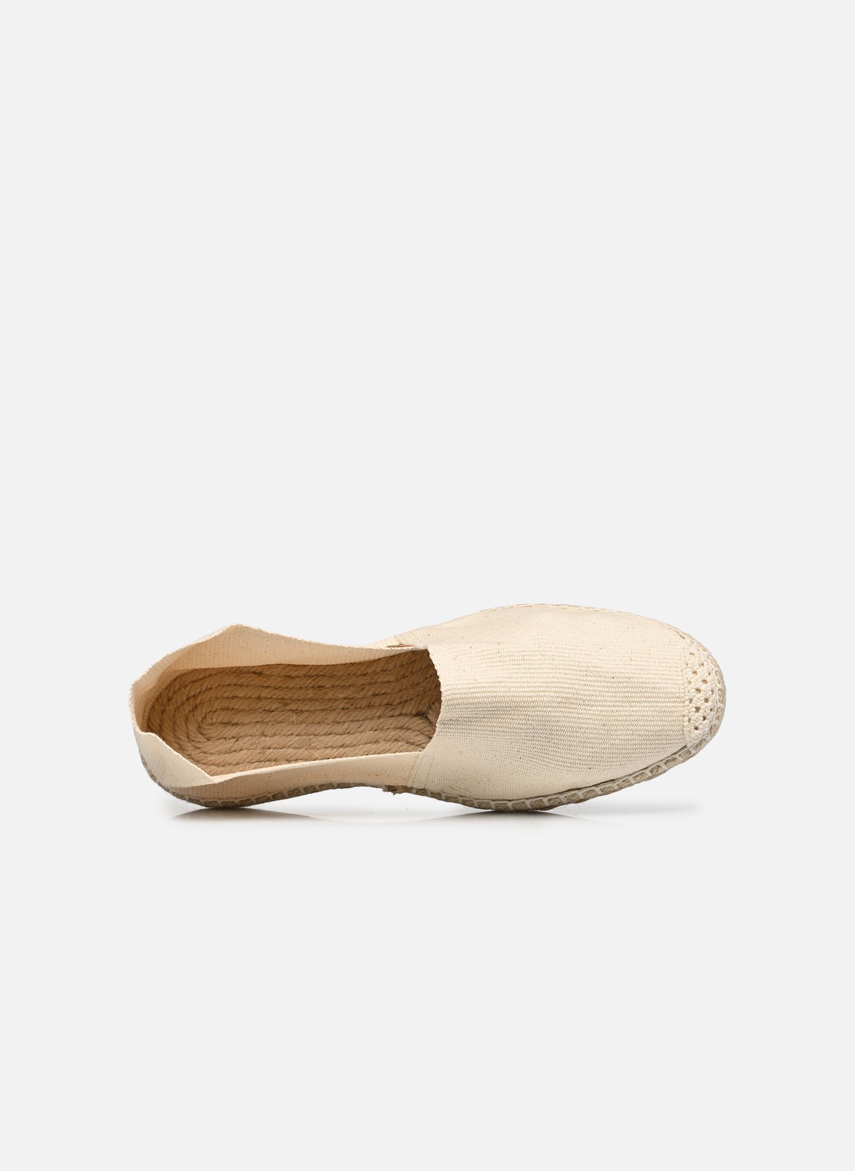 Flache Espadrilles Sabline F damen beige La maison de l'espadrille Flache Espadrilles Sabline F damen beige ECRU