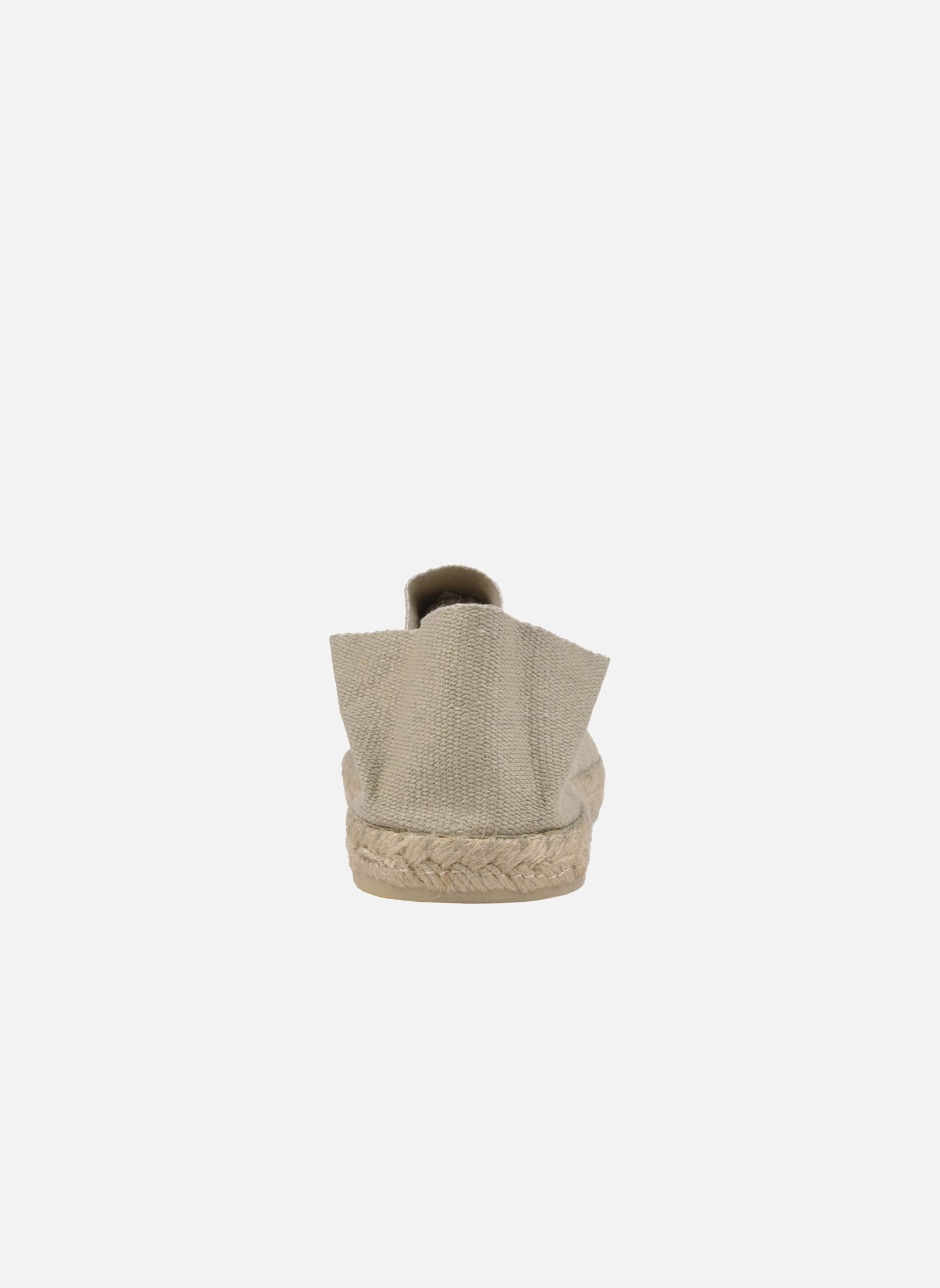 Platte espadrilles Sabline F dames beige La maison de l'espadrille Platte espadrilles Sabline F dames beige LIN