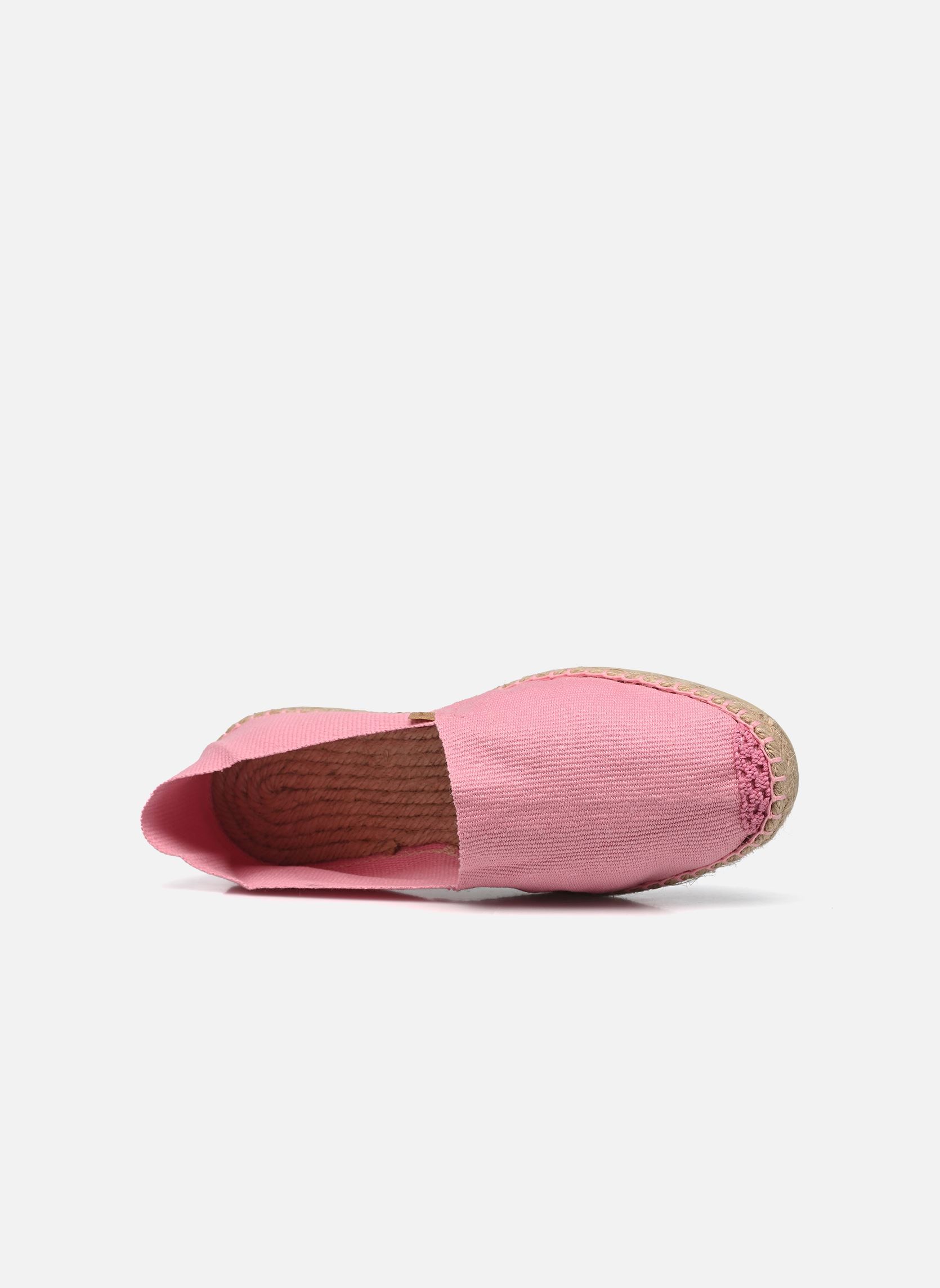 Flache Espadrilles Sabline F damen rosa La maison de l'espadrille Flache Espadrilles Sabline F damen rosa ROSE