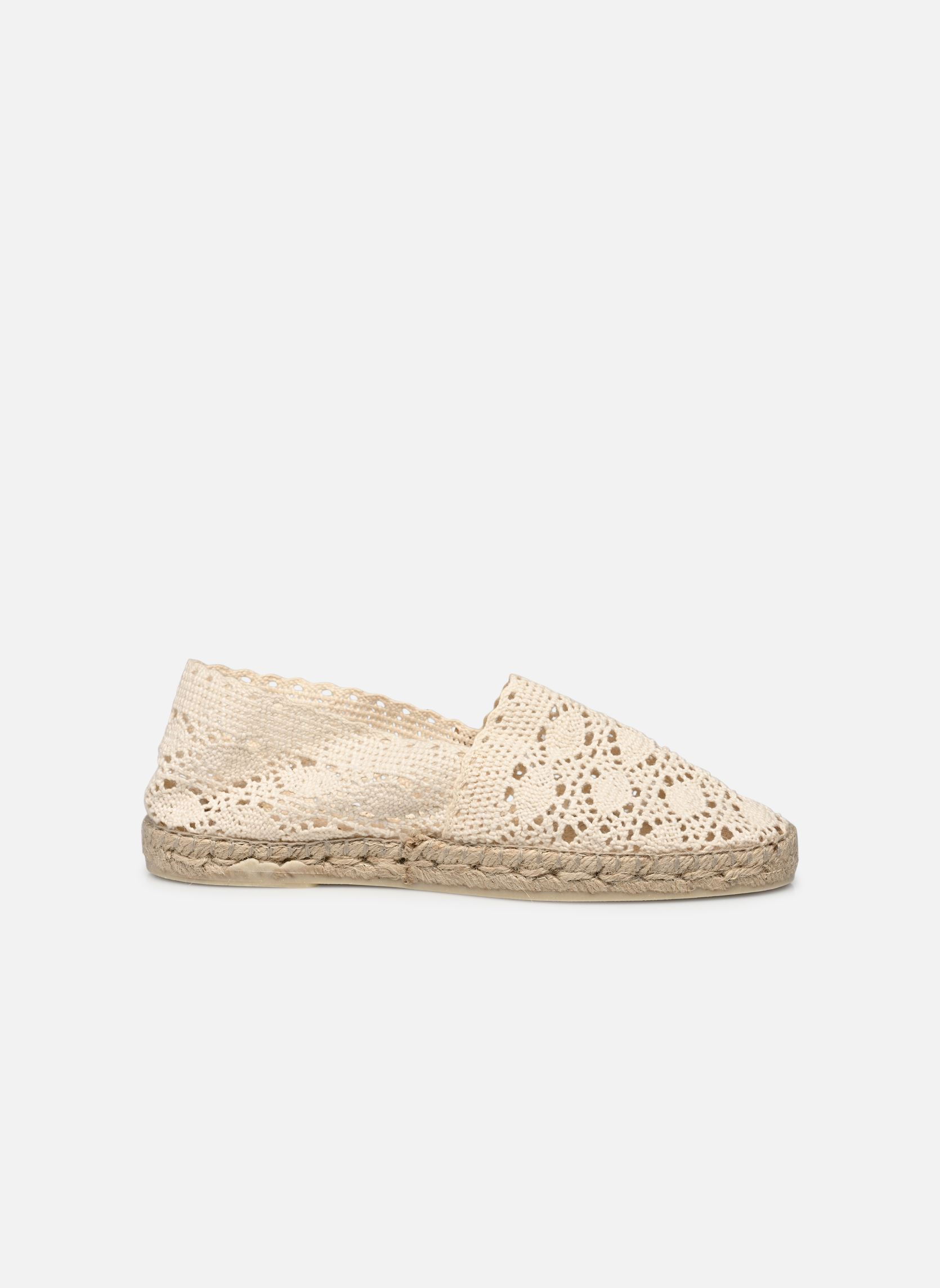 Espadrilles plates Sabline F femme blanc La maison de l'espadrille Espadrilles plates Sabline F femme blanc ECRU DENTELLE