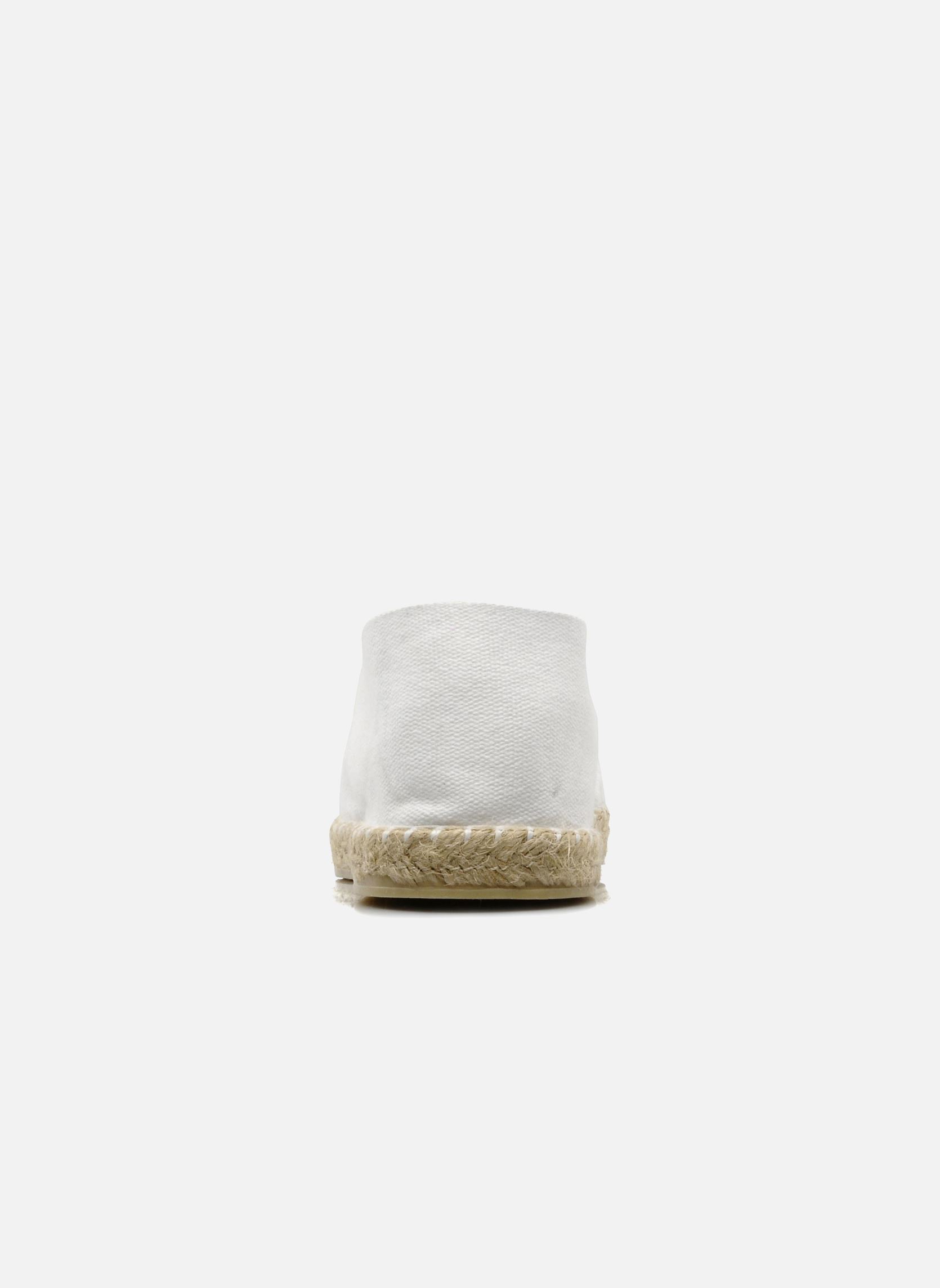 Flache Espadrilles Sabline F damen weiß La maison de l'espadrille Flache Espadrilles Sabline F damen weiß BLANC