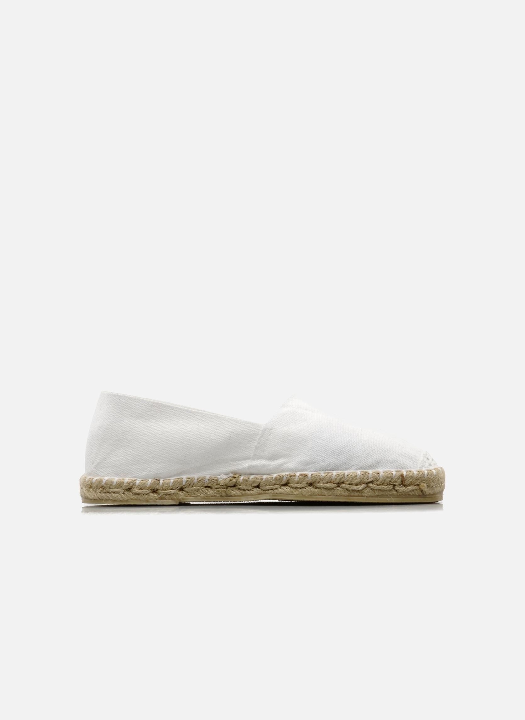 Flache Espadrilles Sabline F damen weiß La maison de l'espadrille Flache Espadrilles Sabline F damen weiß BLANC