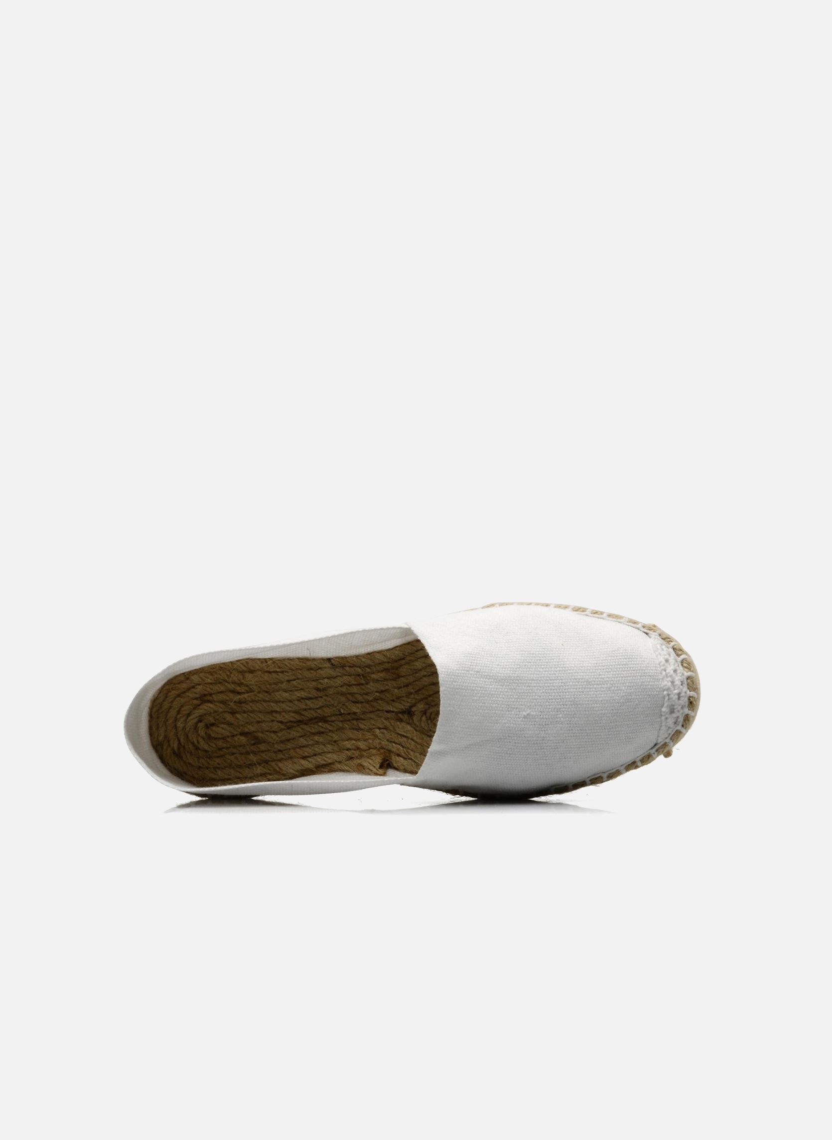 Flache Espadrilles Sabline F damen weiß La maison de l'espadrille Flache Espadrilles Sabline F damen weiß BLANC