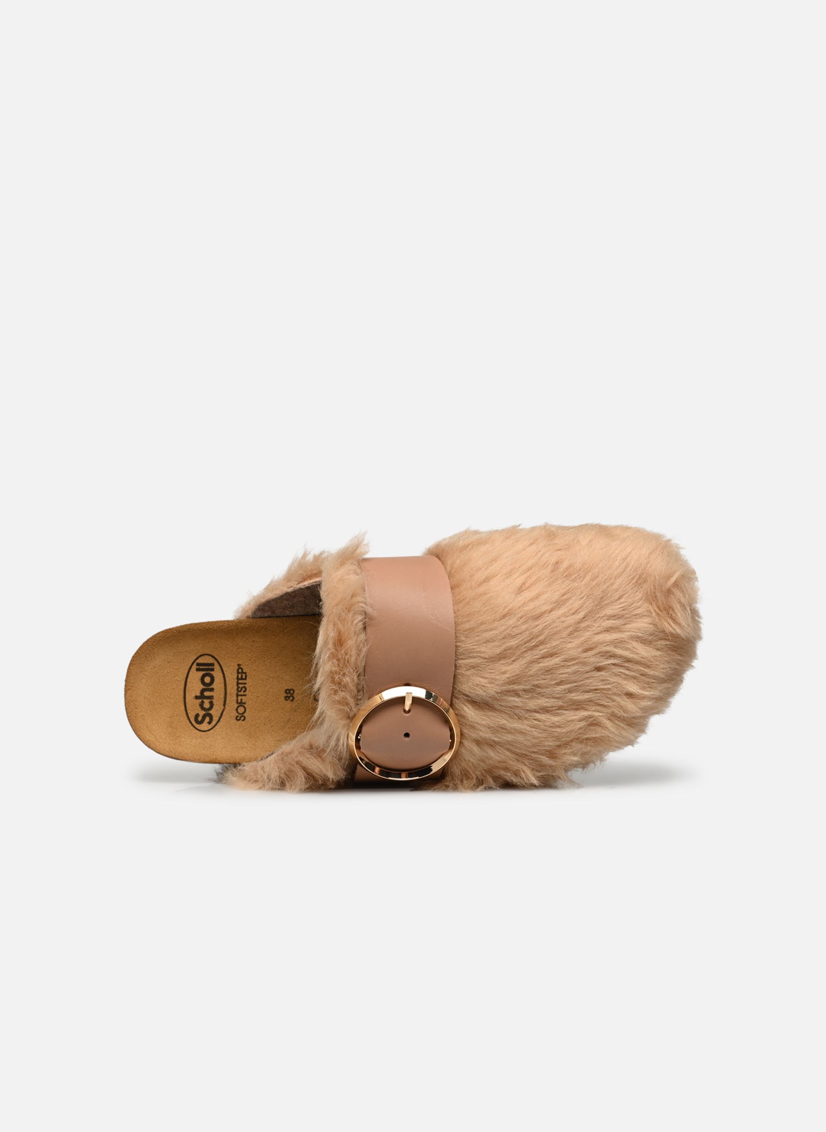 Mules MONIQUE COLLECTION femme beige Scholl Mules MONIQUE COLLECTION femme beige Camel / Light Brown