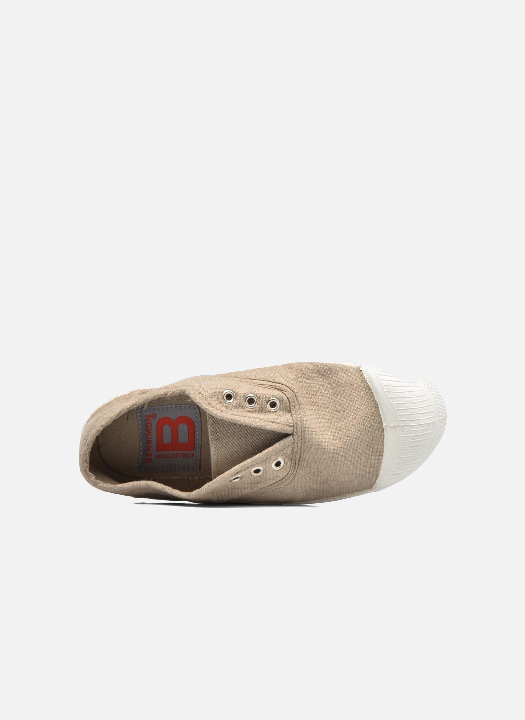 Baskets basses Tennis Elly E beige Bensimon Baskets basses Tennis Elly E beige COQUILLE
