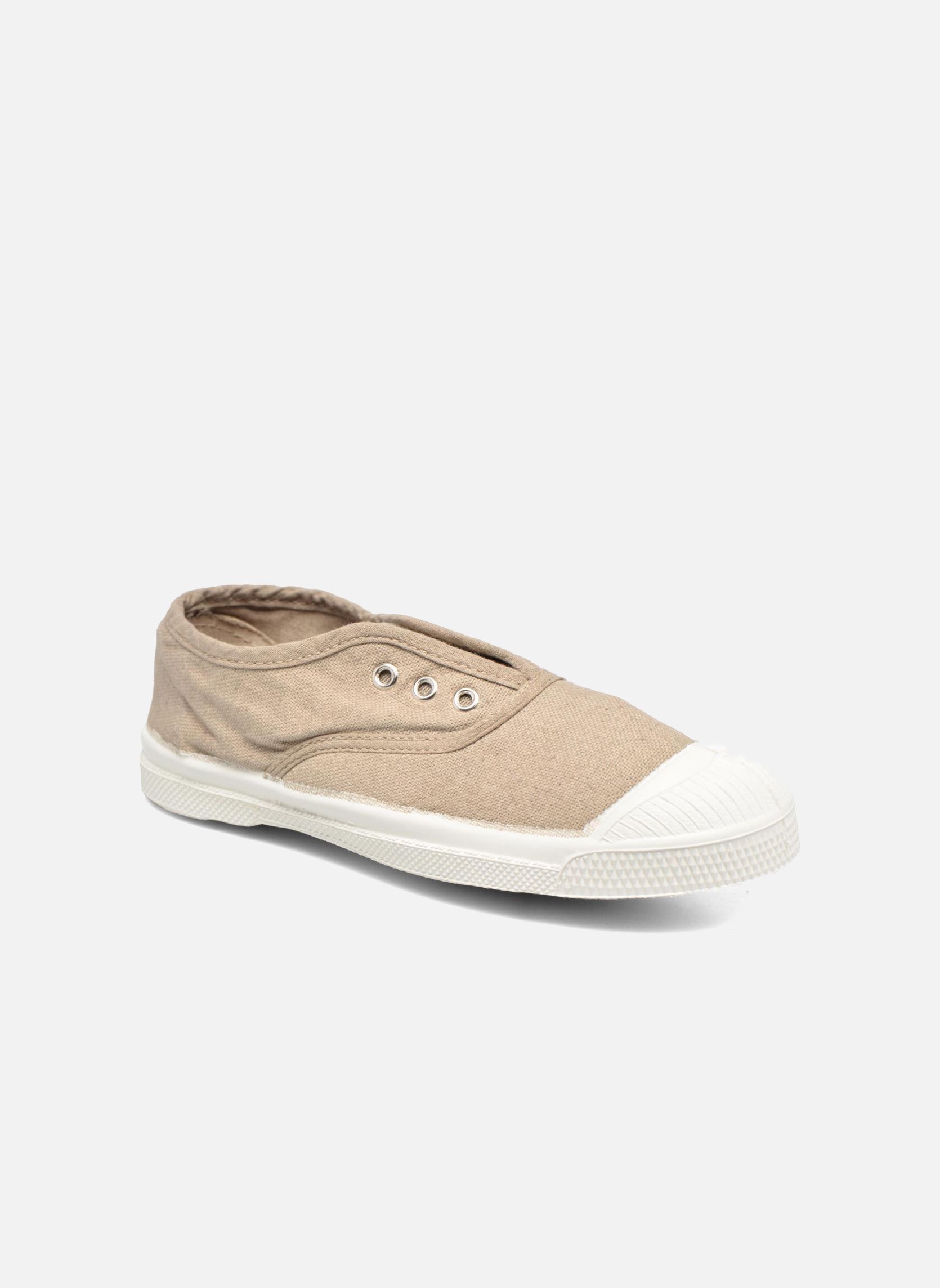 Baskets basses Tennis Elly E beige Bensimon Baskets basses Tennis Elly E beige COQUILLE