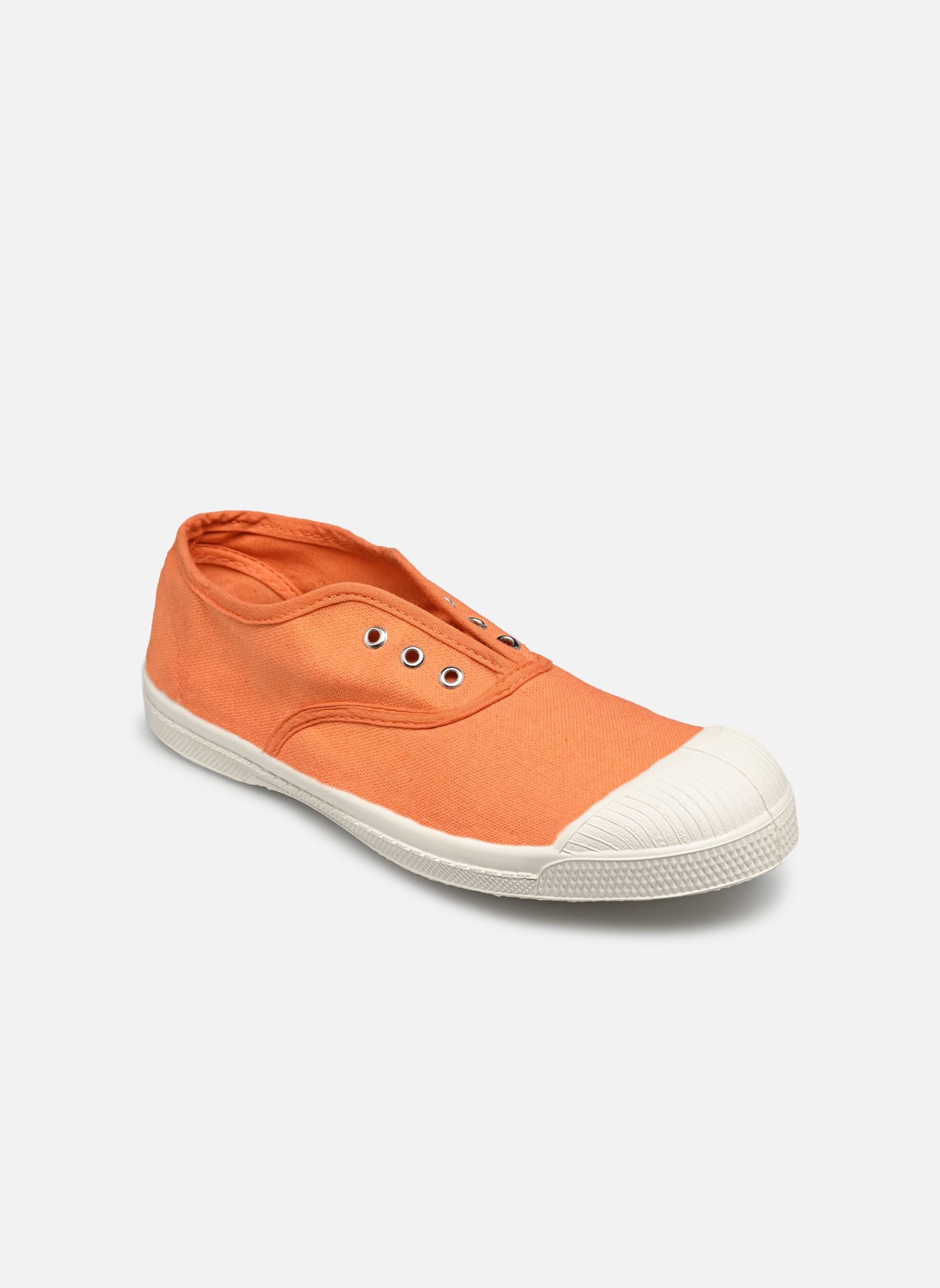 Niedrige Sneaker Tennis Elly E orange Bensimon Niedrige Sneaker Tennis Elly E orange CORAIL