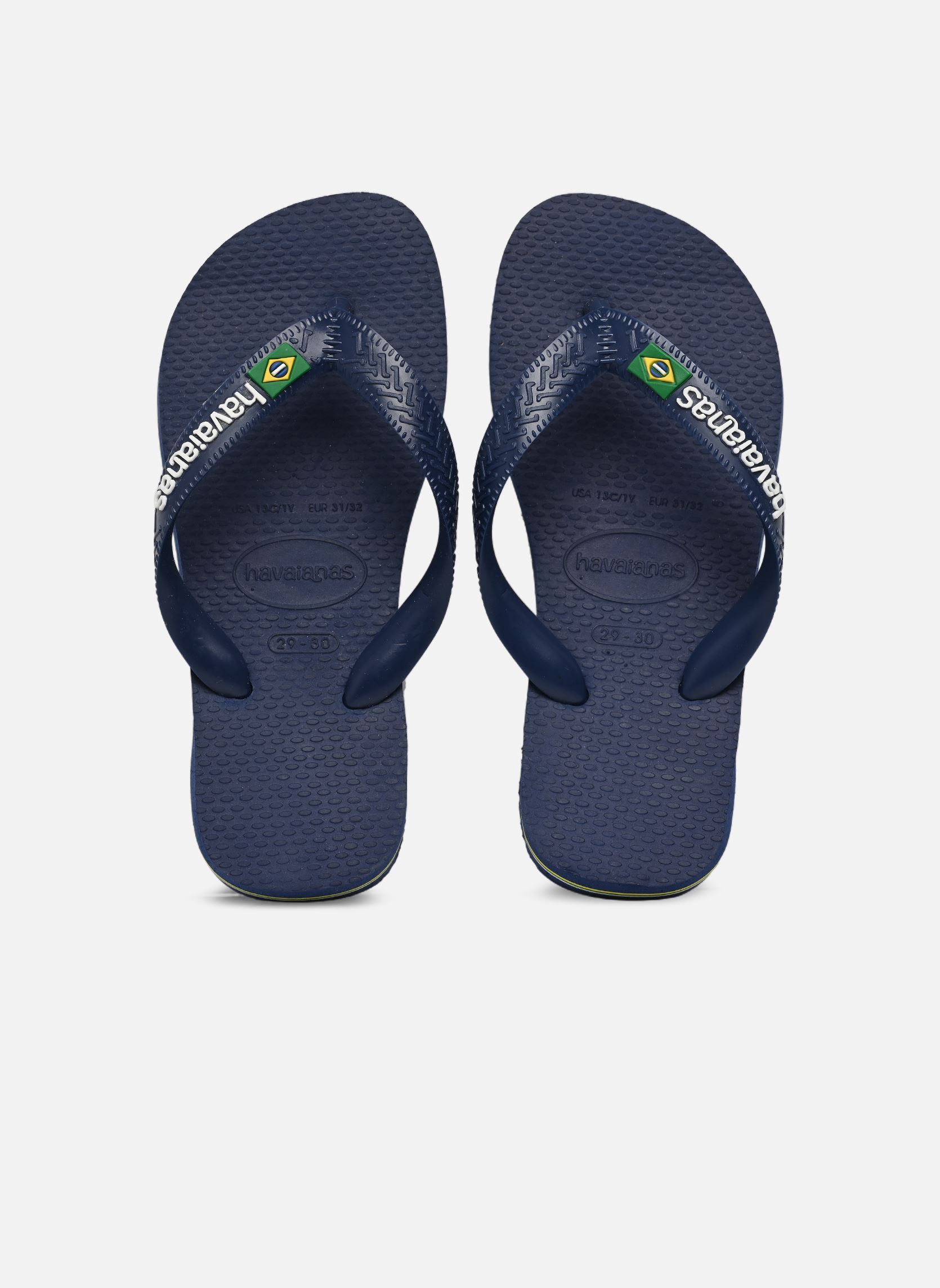 Tongs Brasil Logo E bleu Havaianas Tongs Brasil Logo E bleu NAVY BLUE