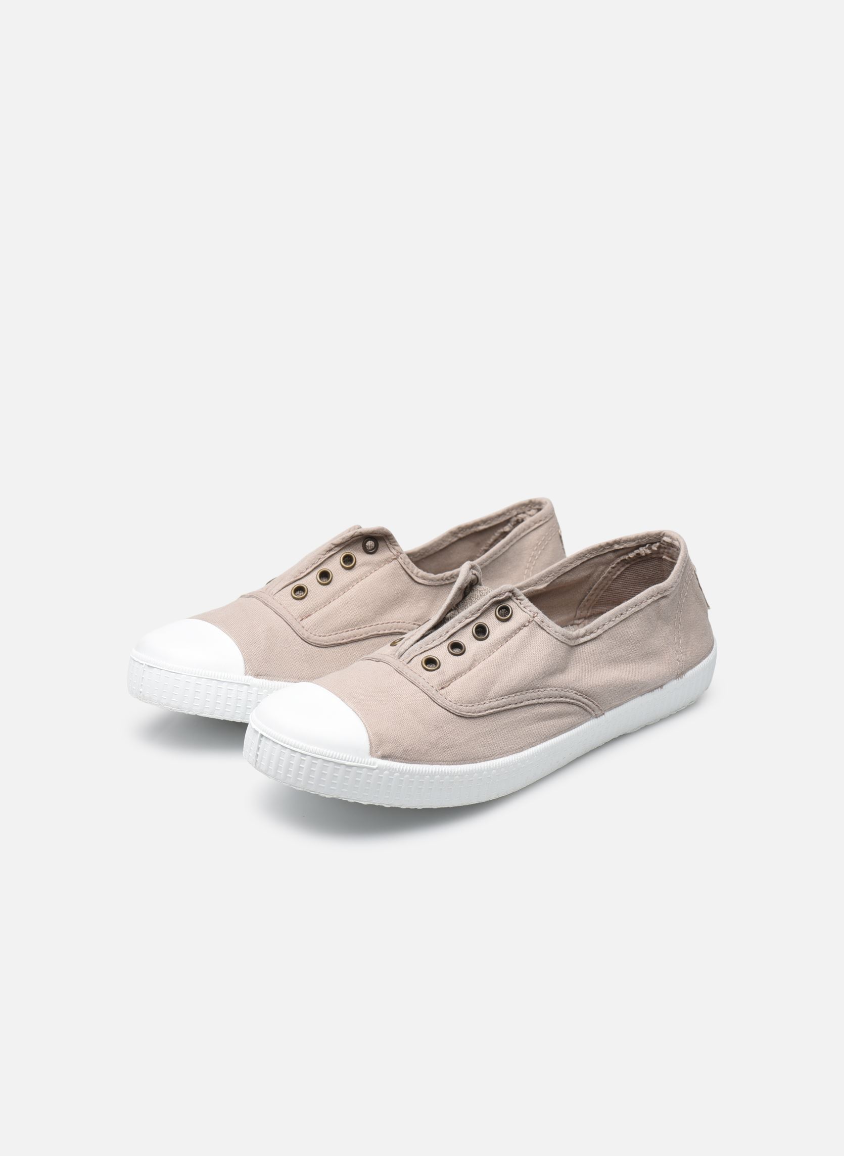 Baskets toile 1915 Inglesa Elástico Lona Tintada Drec femme beige Victoria Baskets toile 1915 Inglesa Elástico Lona Tintada Drec femme beige BEIGE