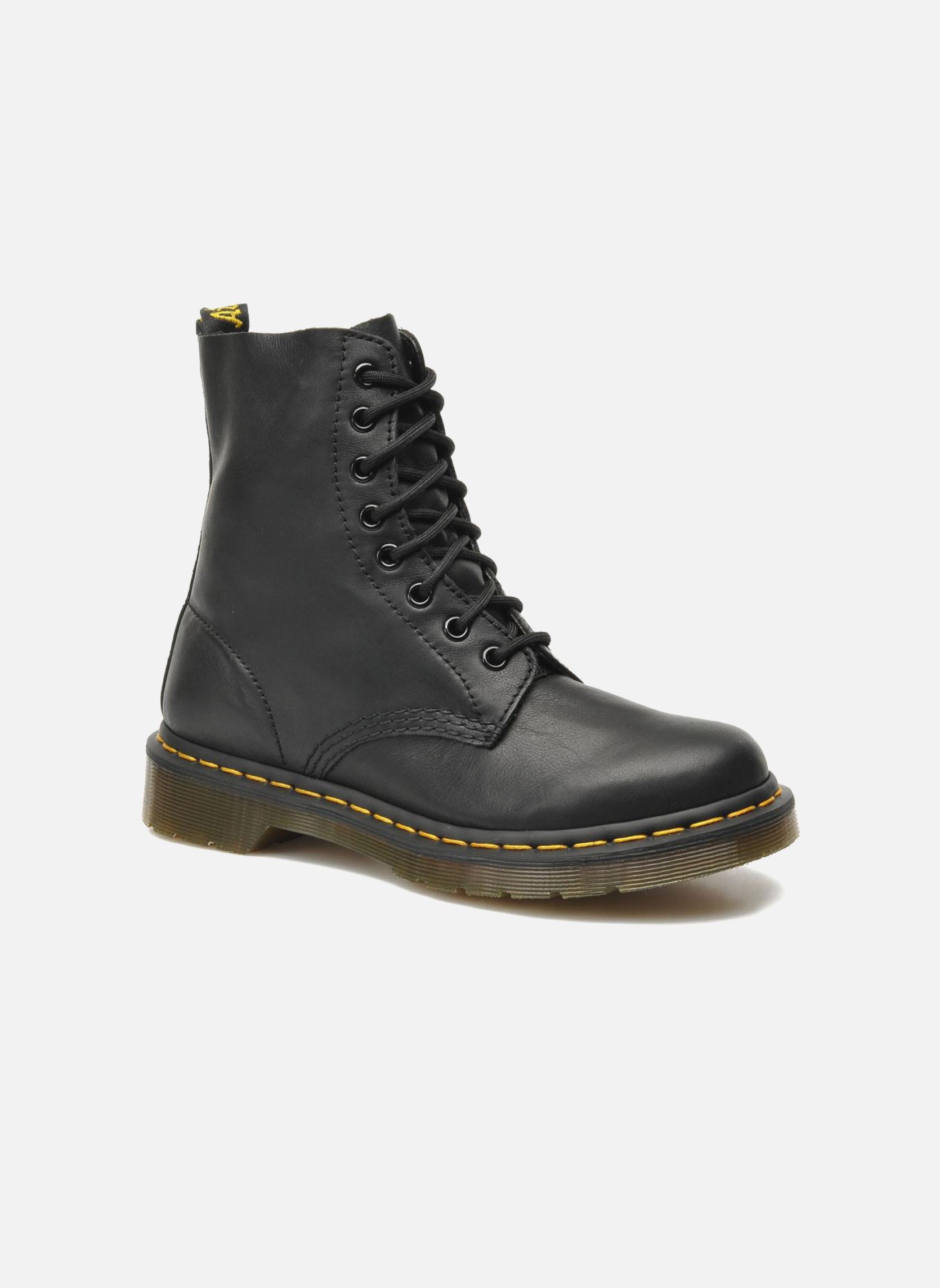 Bottines à lacets 1460 Pascal W femme noir Dr. Martens Bottines à lacets 1460 Pascal W femme noir BLACK VIRGINIA