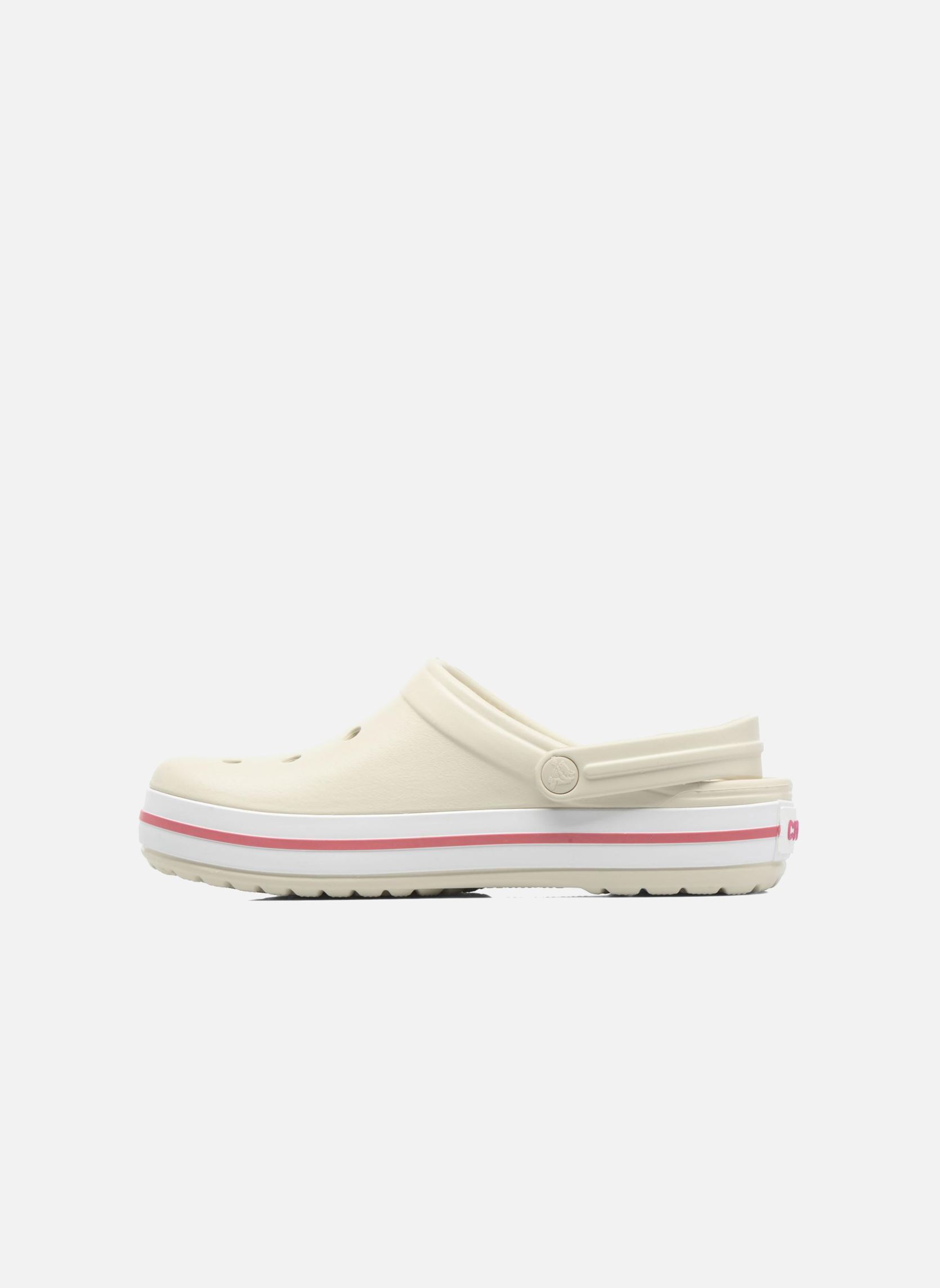 Muilen Crocband dames beige Crocs Muilen Crocband dames beige STUCCO MELON