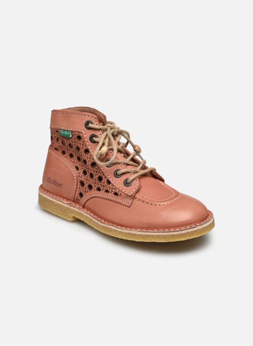 Kickers Bottines à lacets Kick Legend W femme beige