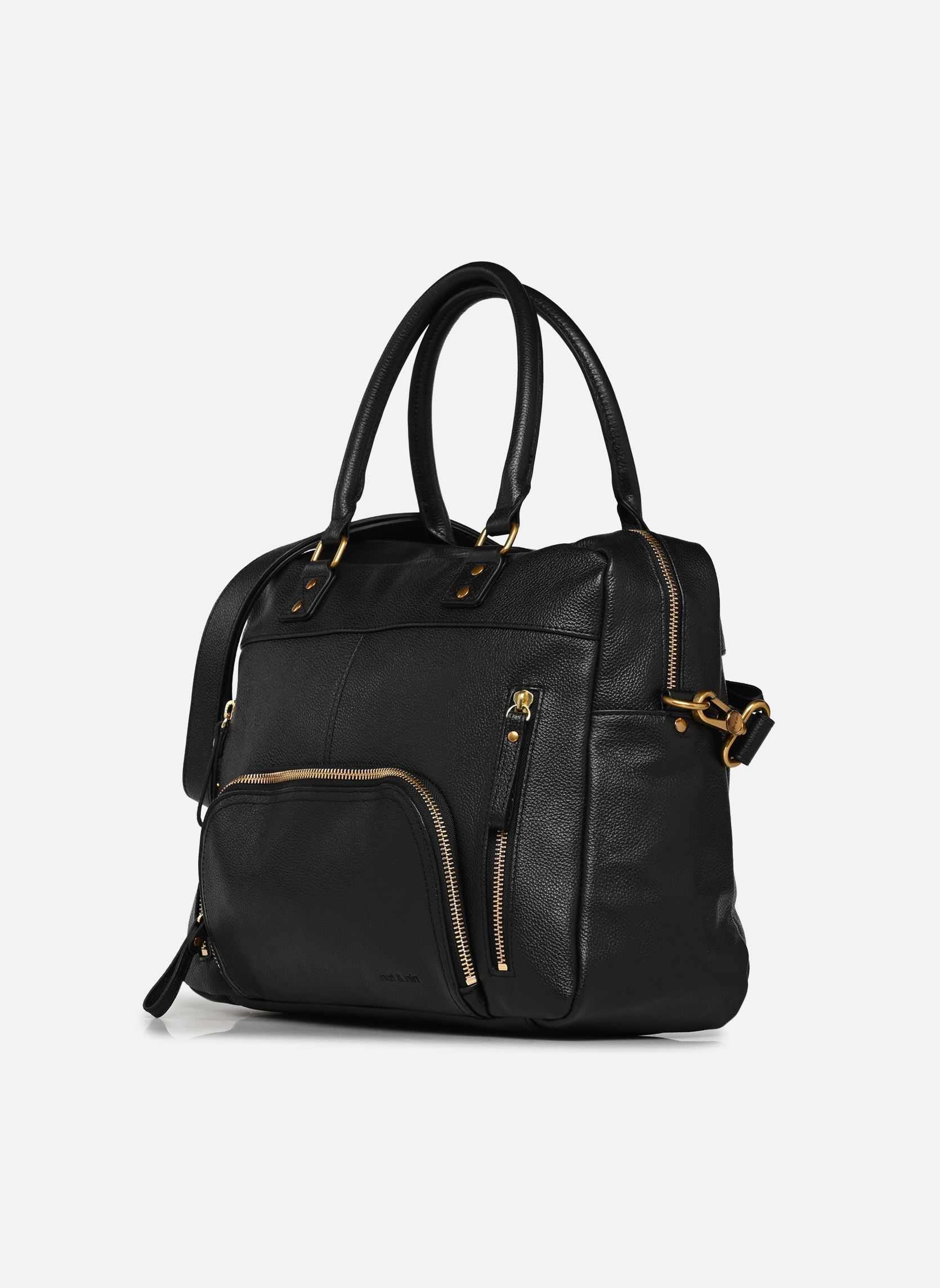 Handtaschen Macy damen schwarz Nat & Nin Handtaschen Macy damen schwarz NOIR GRAINÉ