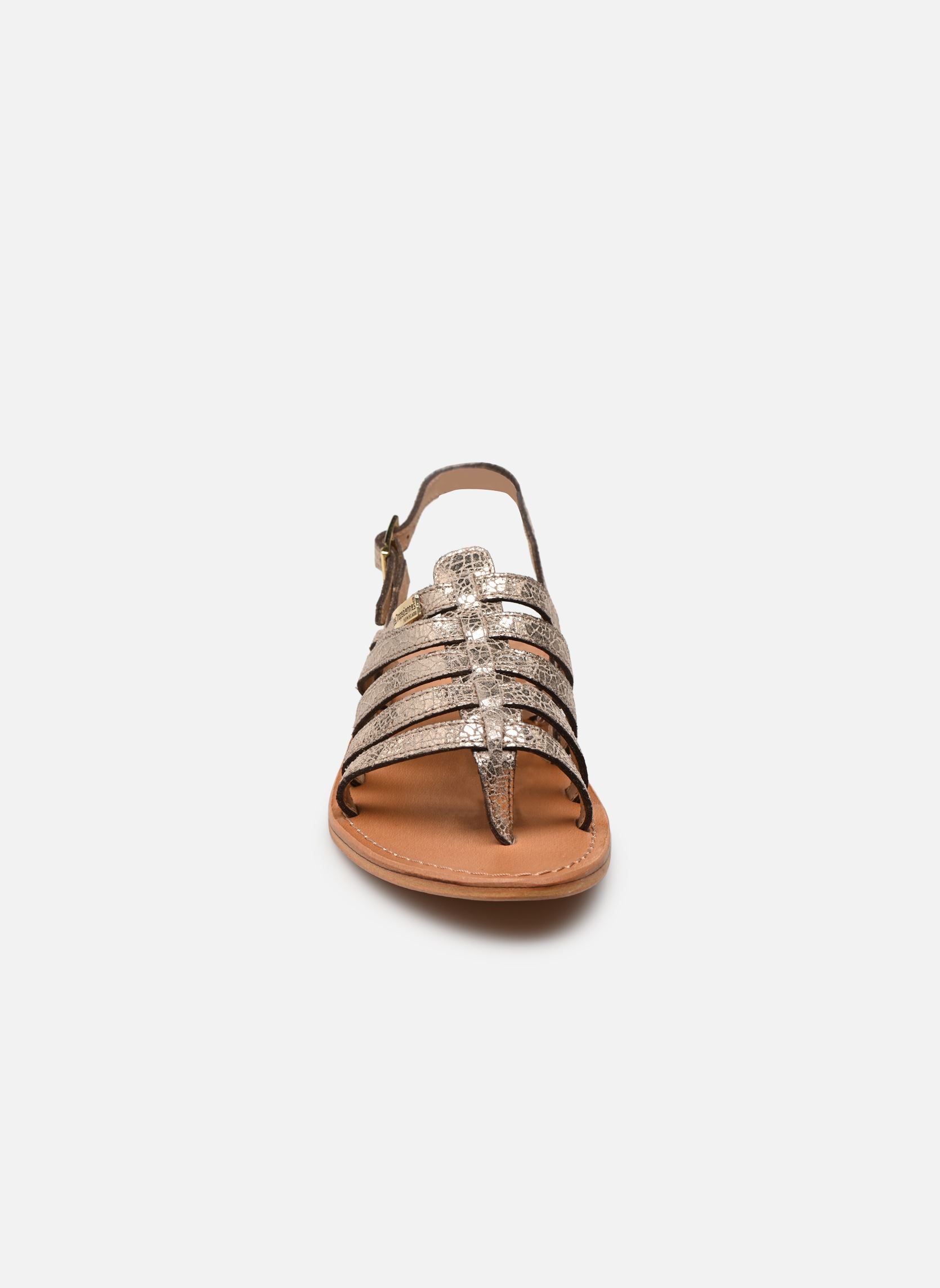 Sandalen Herisson damen gold und bronze Les Tropéziennes par M Belarbi Sandalen Herisson damen gold und bronze OR CRAQUELE