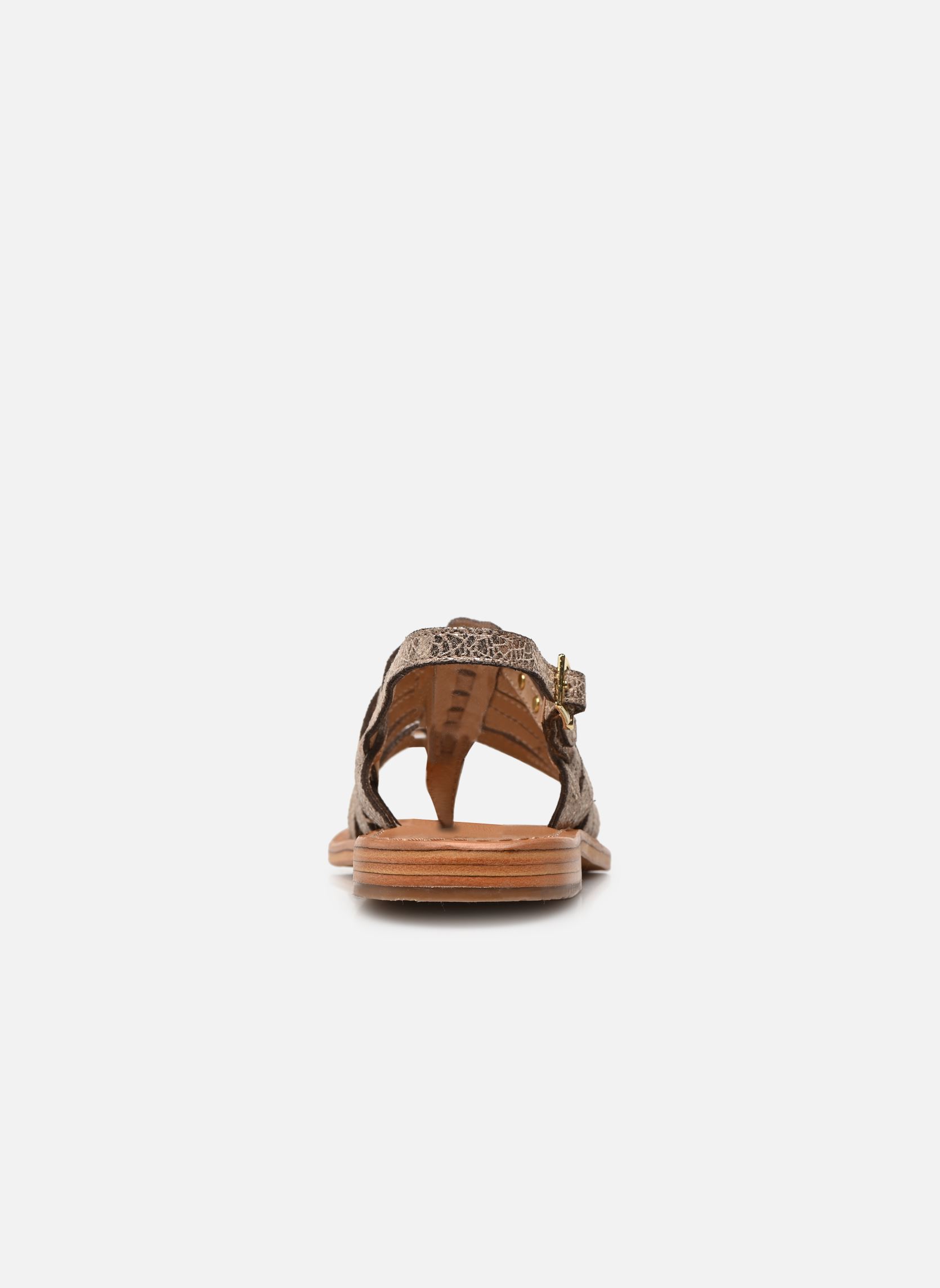 Sandalen Herisson damen gold und bronze Les Tropéziennes par M Belarbi Sandalen Herisson damen gold und bronze OR CRAQUELE