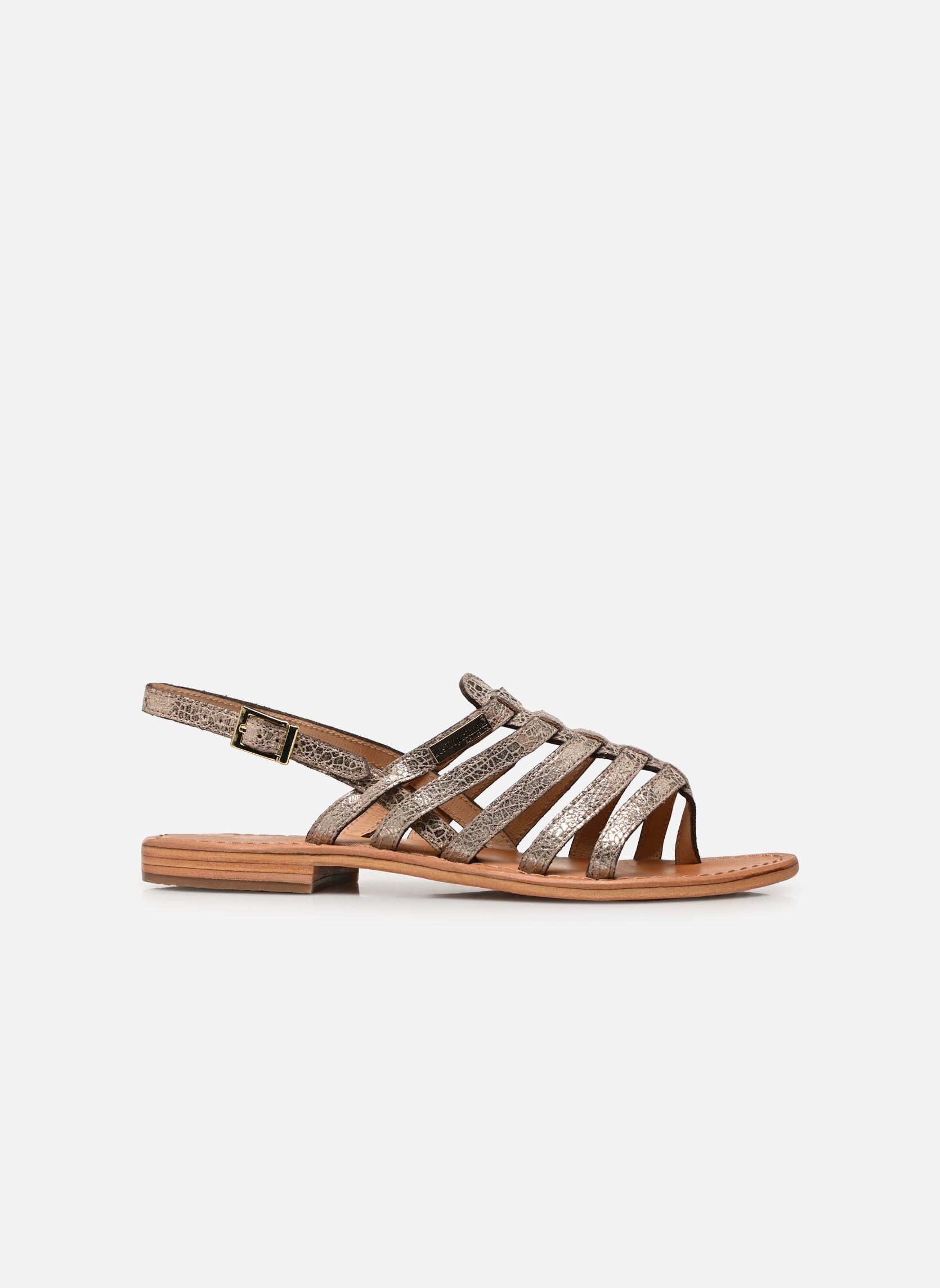 Sandalen Herisson damen gold und bronze Les Tropéziennes par M Belarbi Sandalen Herisson damen gold und bronze OR CRAQUELE
