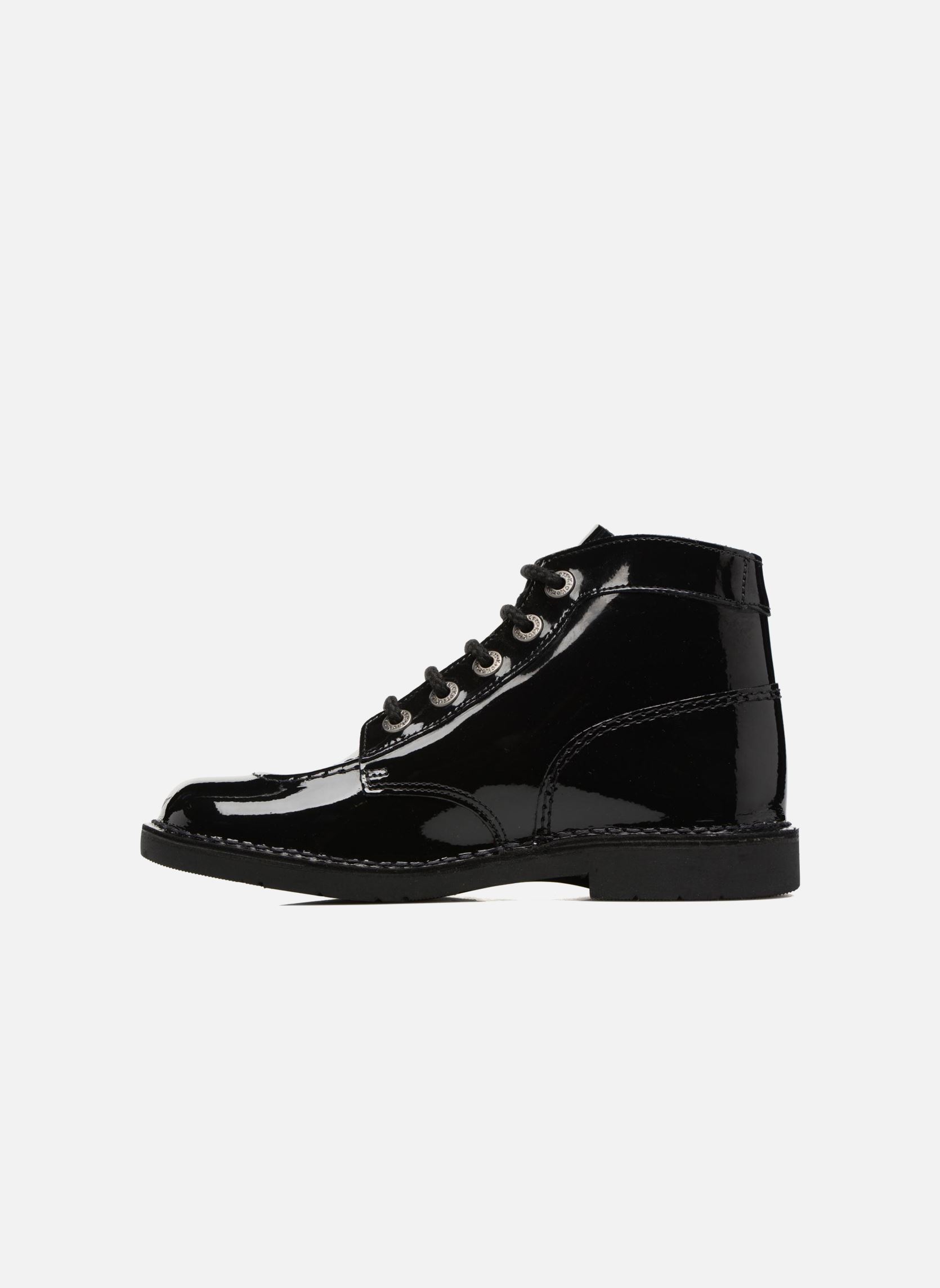 Stiefeletten / Ankle Boots Kick color perm mädchen schwarz Kickers Stiefeletten / Ankle Boots Kick color perm mädchen schwarz NOIR VERNIS PERM 2