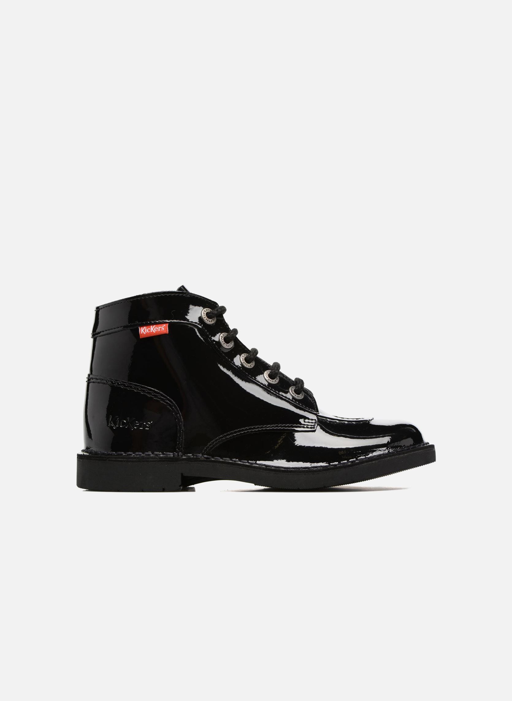 Stiefeletten / Ankle Boots Kick color perm mädchen schwarz Kickers Stiefeletten / Ankle Boots Kick color perm mädchen schwarz NOIR VERNIS PERM 2