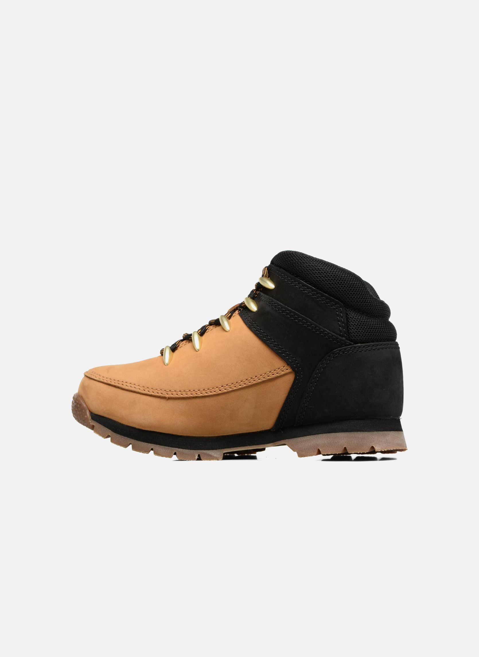 Niedrige Sneaker Euro sprint Kids braun Timberland Niedrige Sneaker Euro sprint Kids braun WHEATBLACK