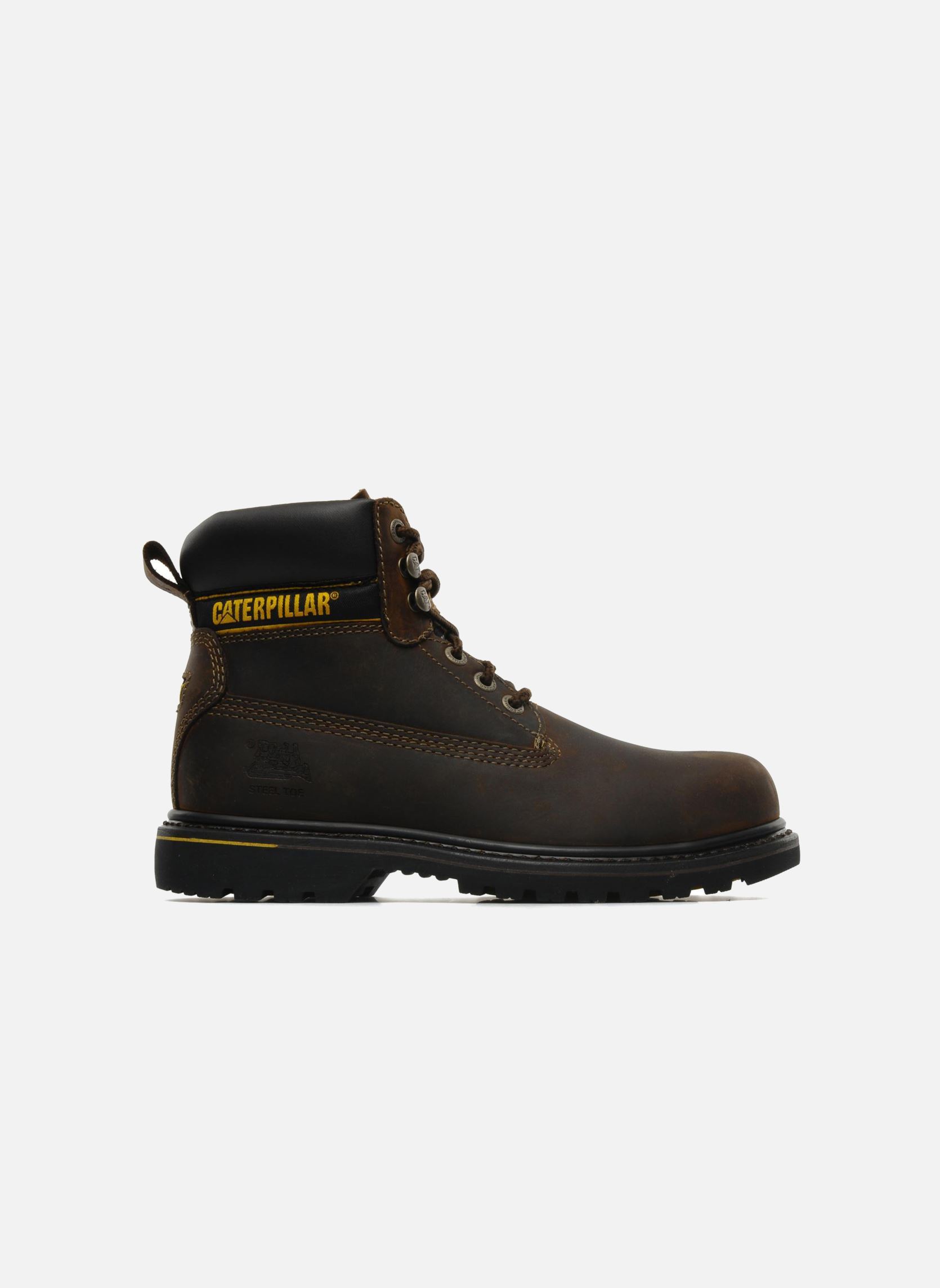 Stivaletti con lacci Holton SB uomo marrone Caterpillar Stivaletti con lacci Holton SB uomo marrone DARK BROWN