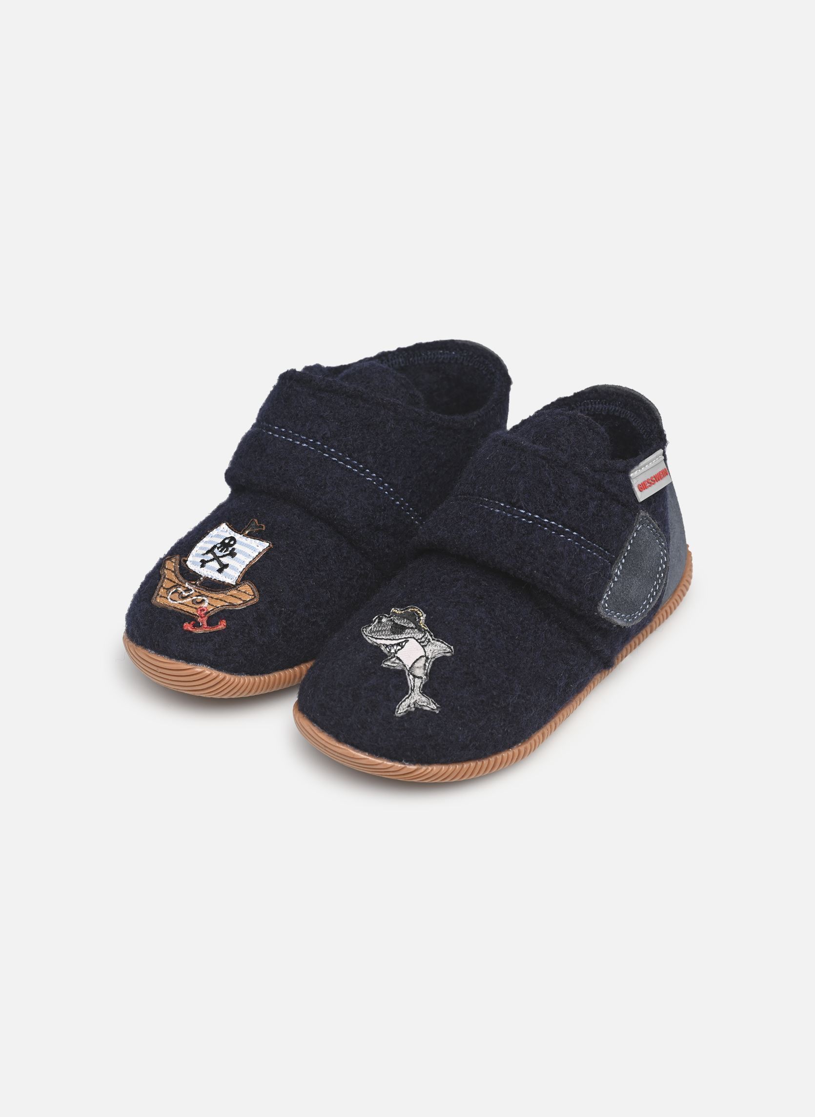 Chaussons Oberkirch garçon bleu Giesswein Chaussons Oberkirch garçon bleu OCEAN