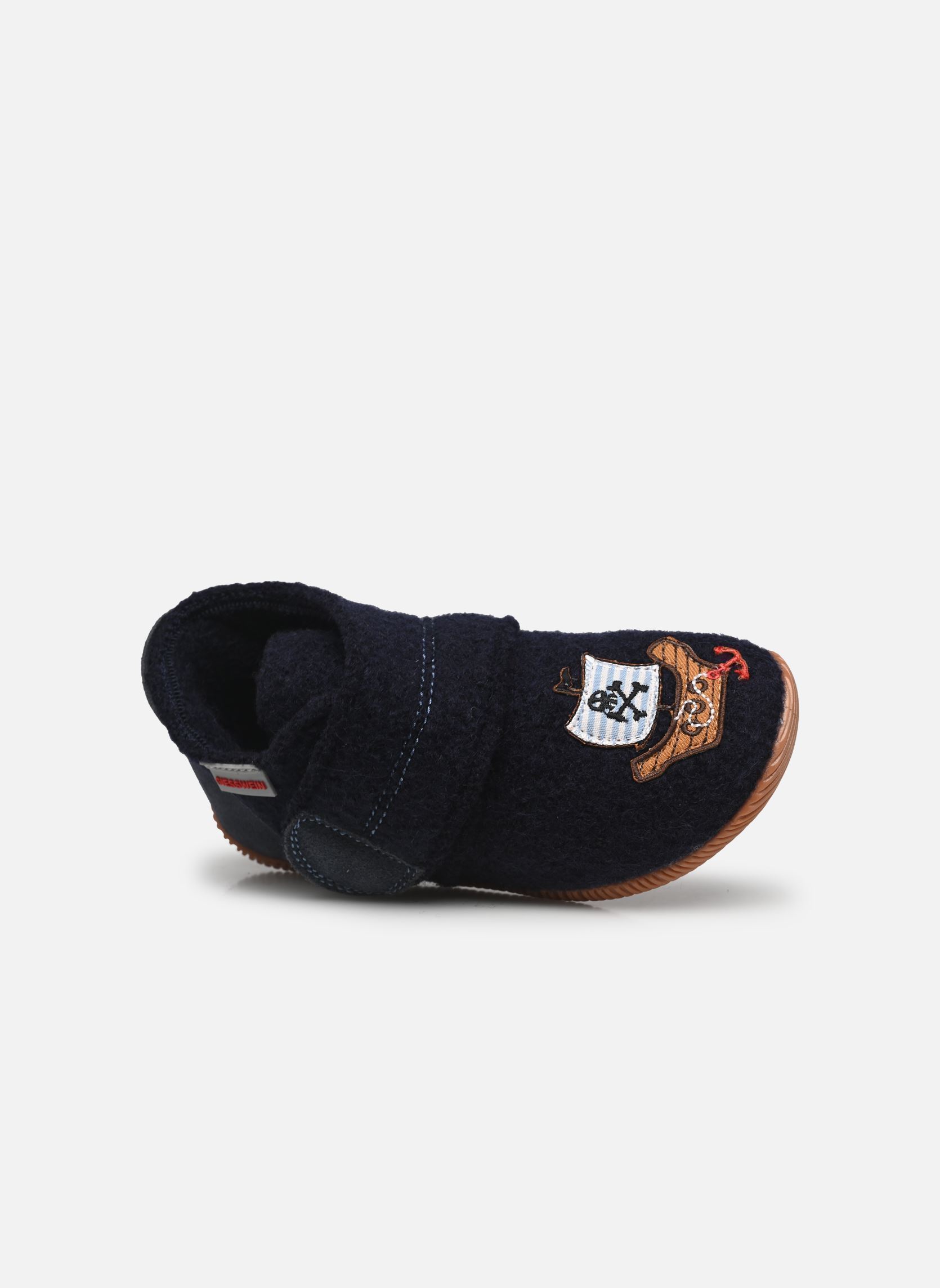 Chaussons Oberkirch garçon bleu Giesswein Chaussons Oberkirch garçon bleu OCEAN