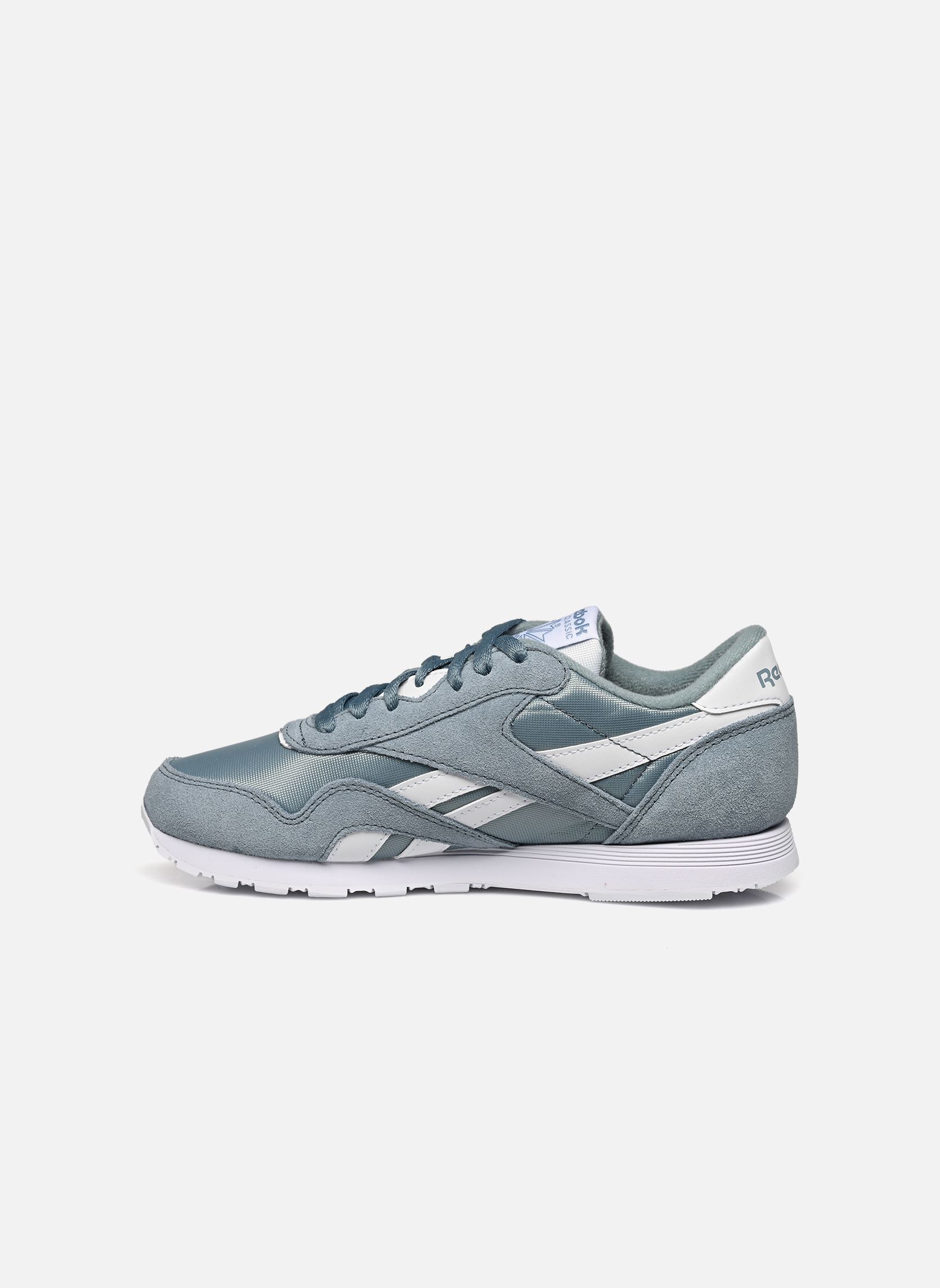 Niedrige Sneaker Classic Nylon 2 damen grau Reebok Niedrige Sneaker Classic Nylon 2 damen grau SOFT SLATE/SOFT SLATE/WHITE