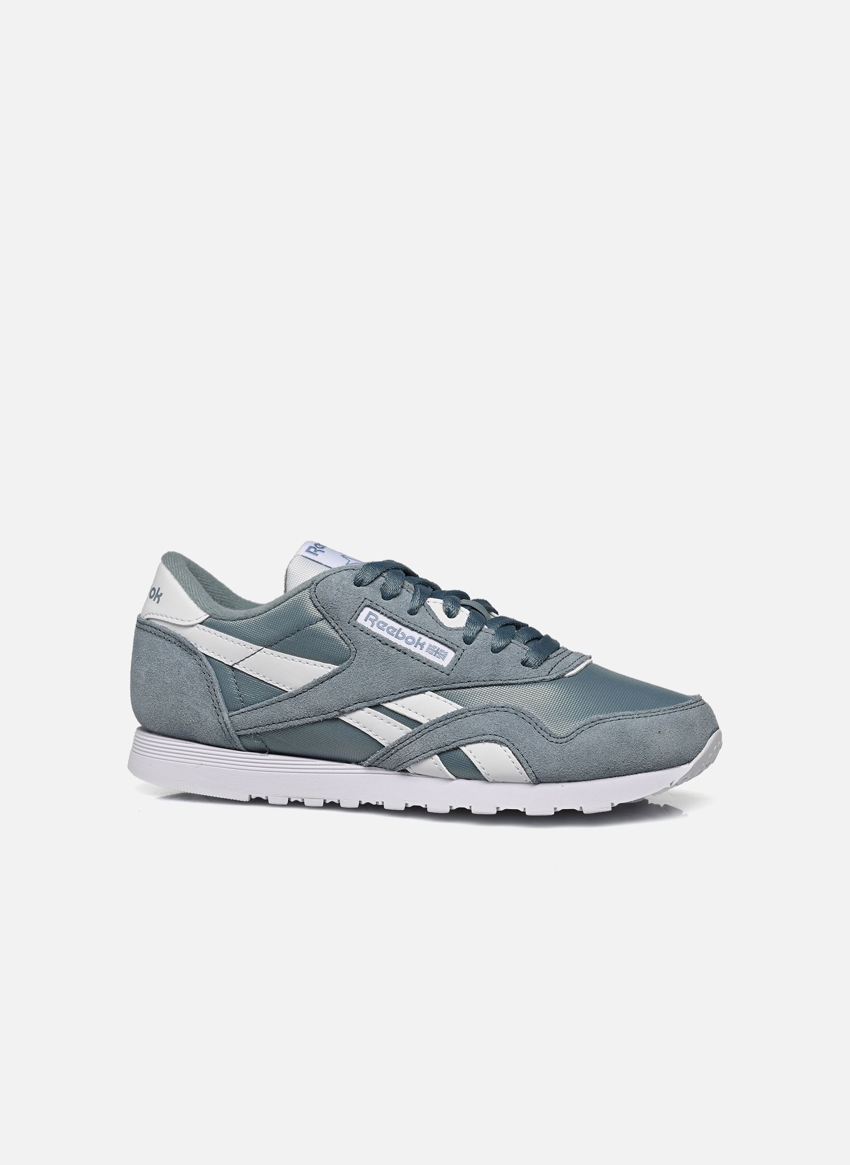 Niedrige Sneaker Classic Nylon 2 damen grau Reebok Niedrige Sneaker Classic Nylon 2 damen grau SOFT SLATE/SOFT SLATE/WHITE