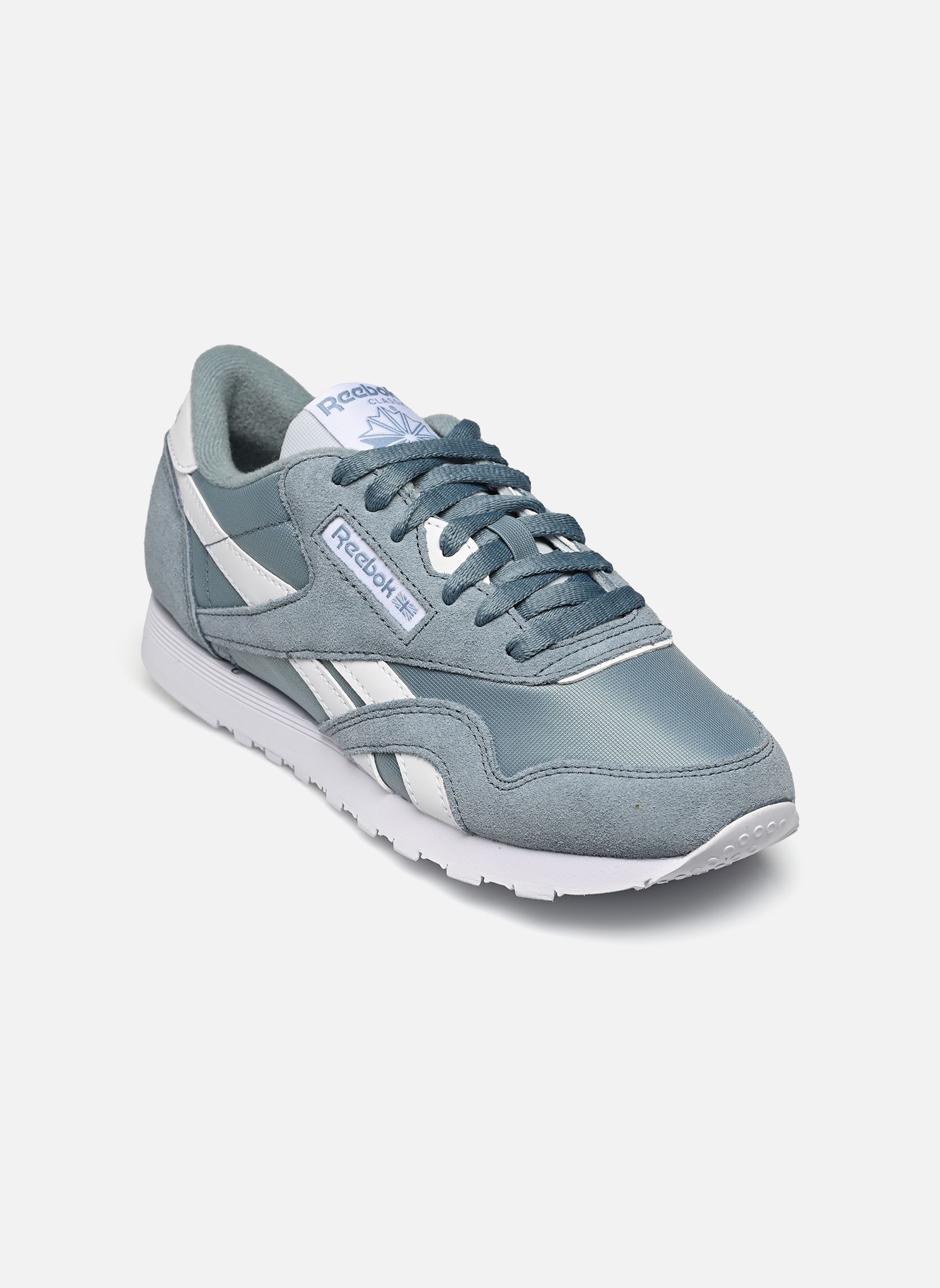 Niedrige Sneaker Classic Nylon 2 damen grau Reebok Niedrige Sneaker Classic Nylon 2 damen grau SOFT SLATE/SOFT SLATE/WHITE