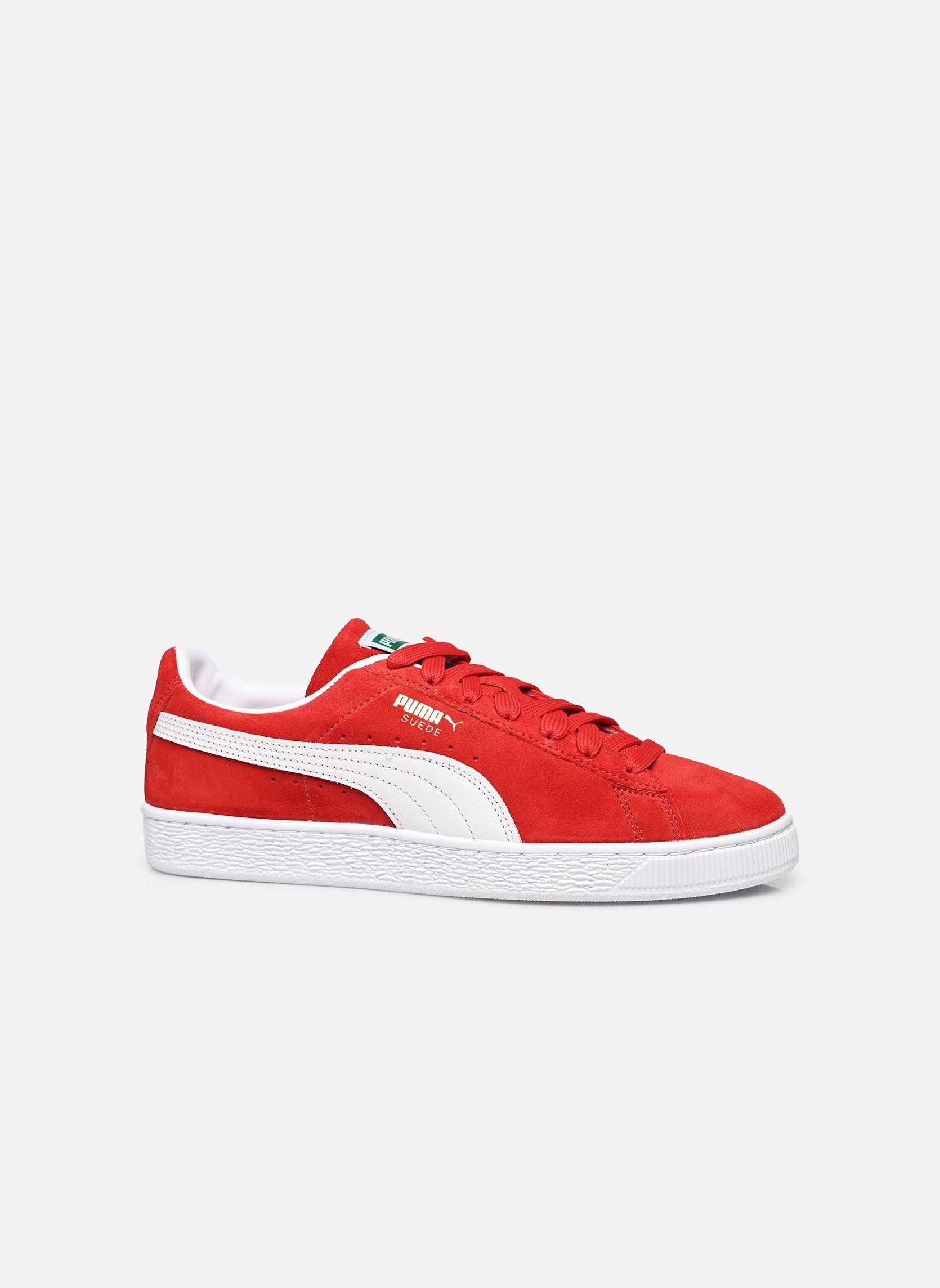 Lage sneakers Suede Classic heren rood Puma Lage sneakers Suede Classic heren rood For All Time Red-PUMA White