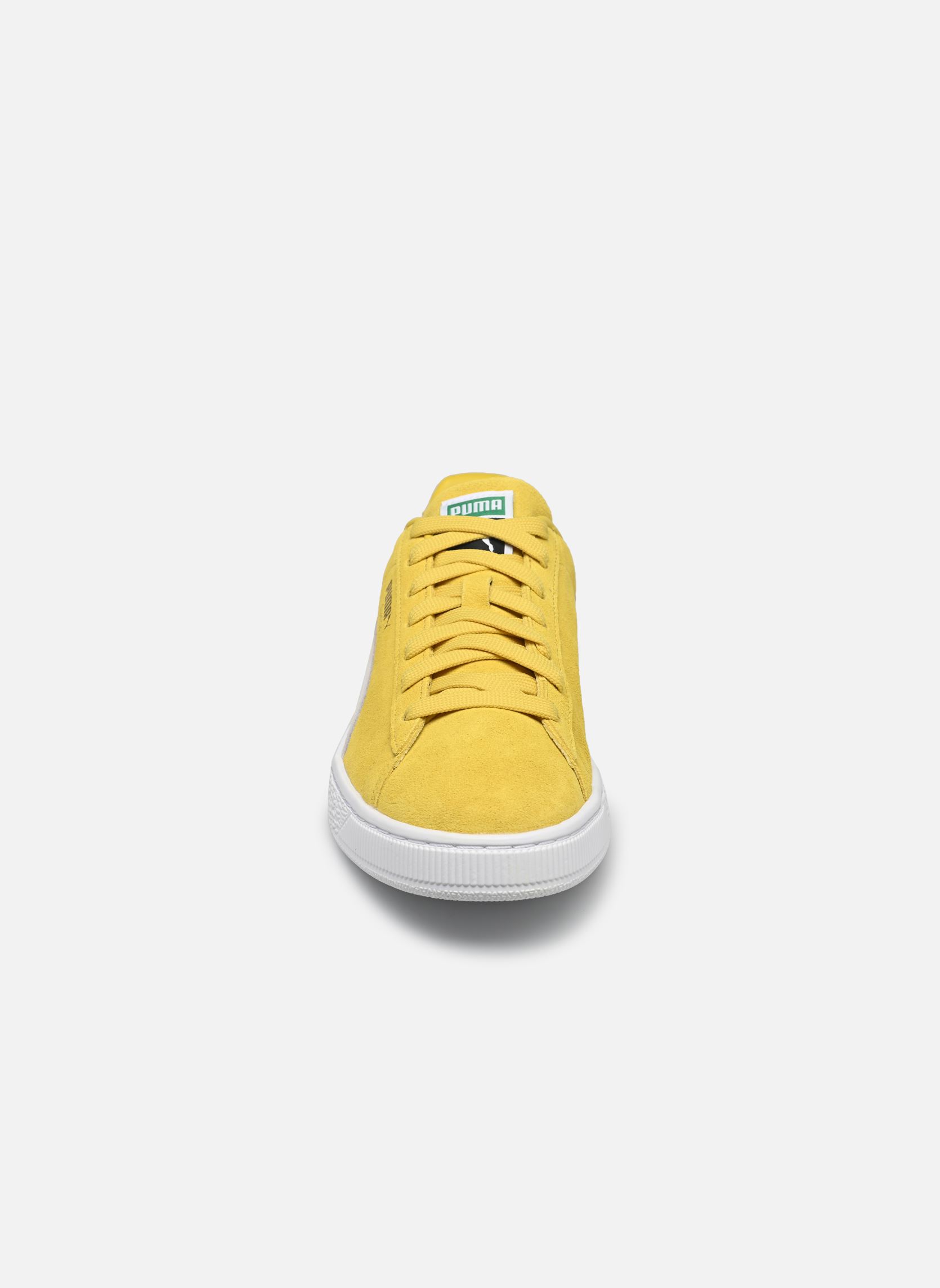 Baskets basses Suede Classic homme jaune Puma Baskets basses Suede Classic homme jaune FRESH PEAR-PUMA WHITE
